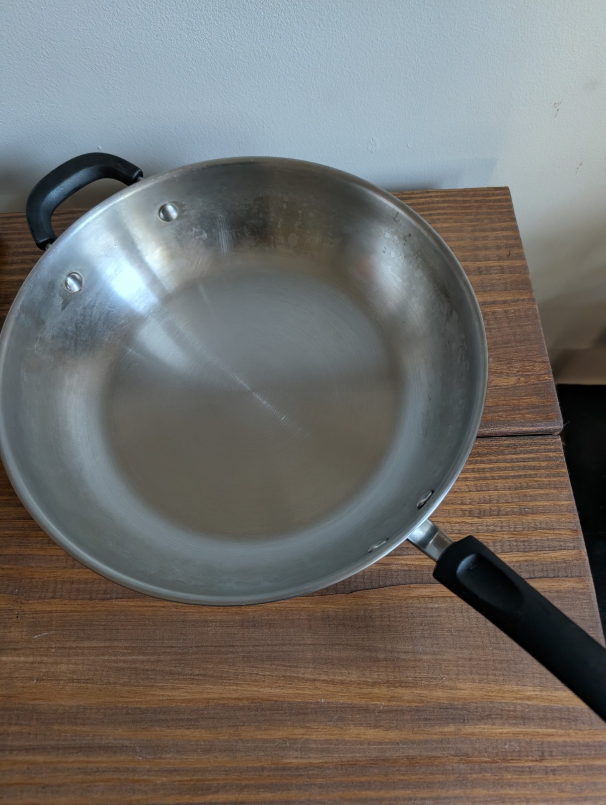 Tramontina 5 Qt Stainless Steel 12″ Saute Pan Tri Ply Base 4.7L No Lid