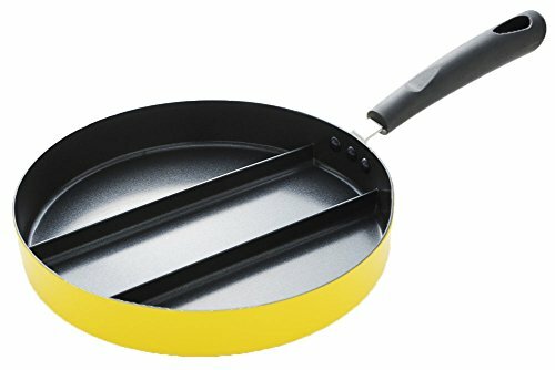 Earnest Frying Pan Center Egg Triple Divided Breakfast Pan A-76728 Track