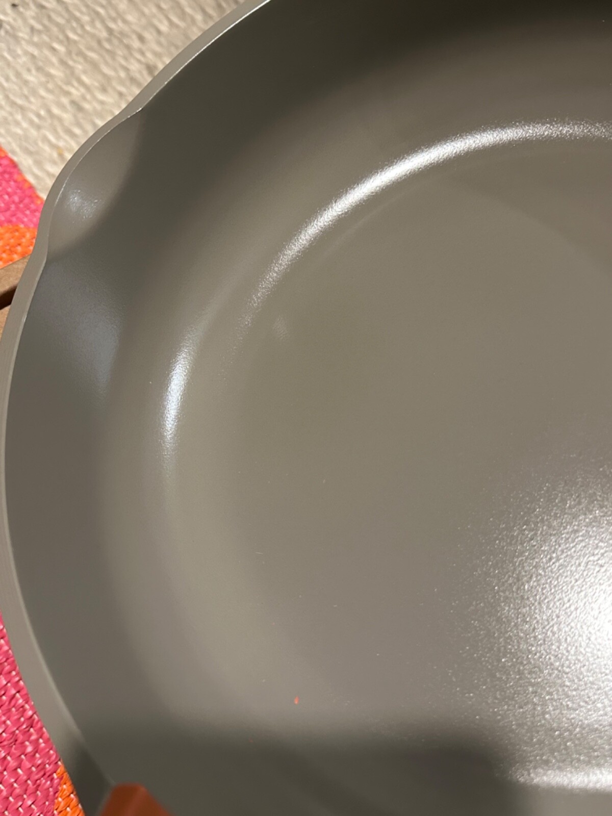 Our Place Always Pan 2.6 Qt 10.5” w/ Wooden Spoon + Steamer Basket -2.0 Brick