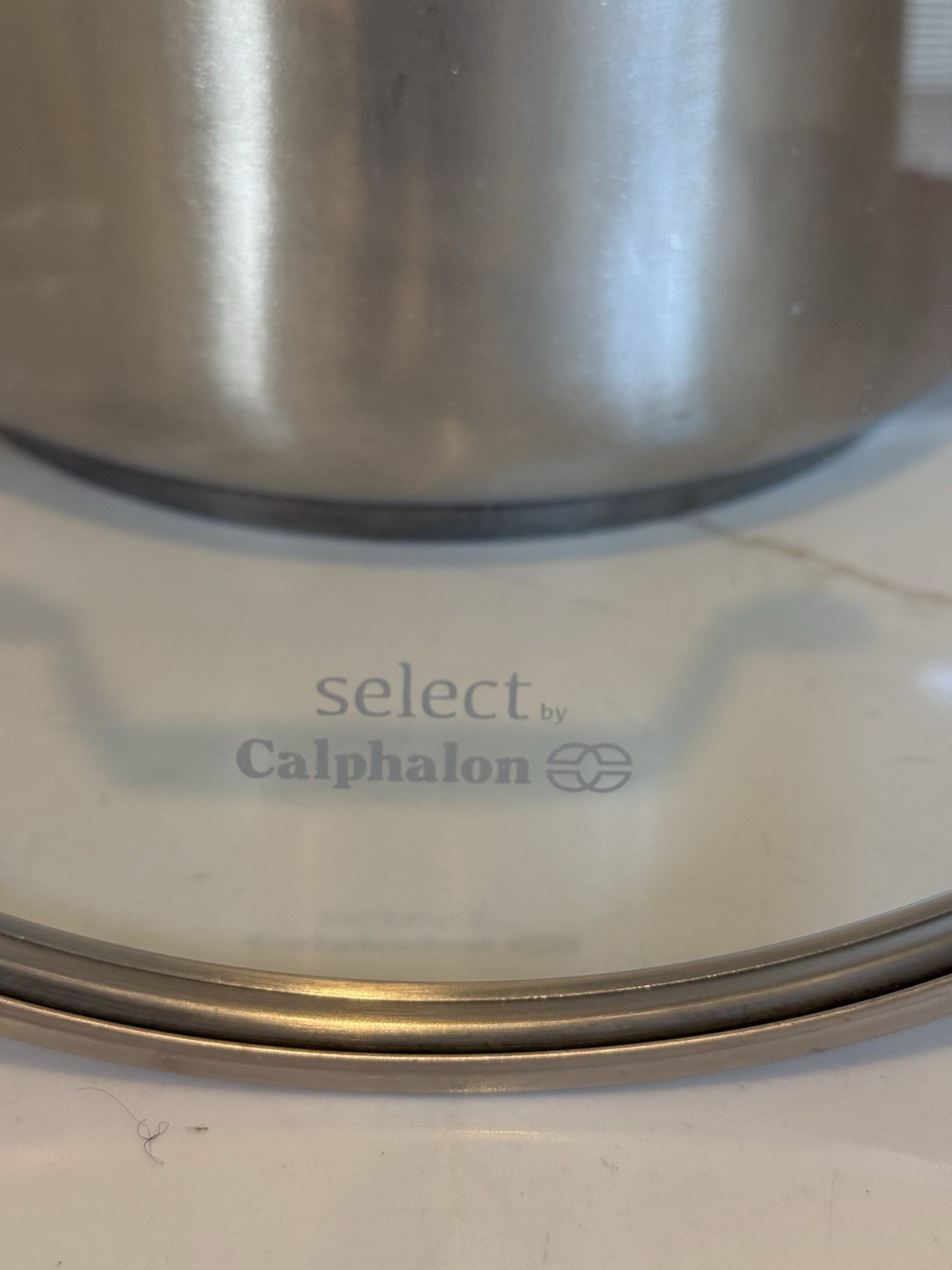 Calphalon 8 Qt Stainless Steel Stock Pot Steamer Strainer Insert Lid 4 Pc