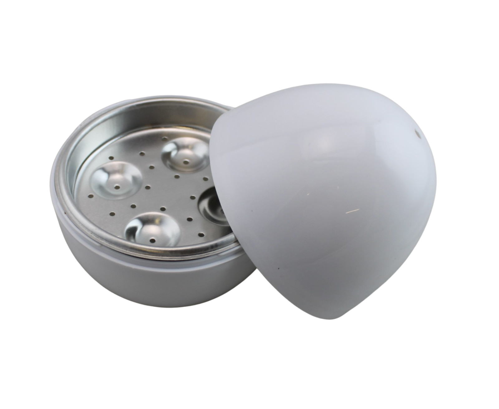 Microwave Egg Boiler Hard or Soft Boiled Eggs BPA Free Cook Up To 4 Eggs Healthy