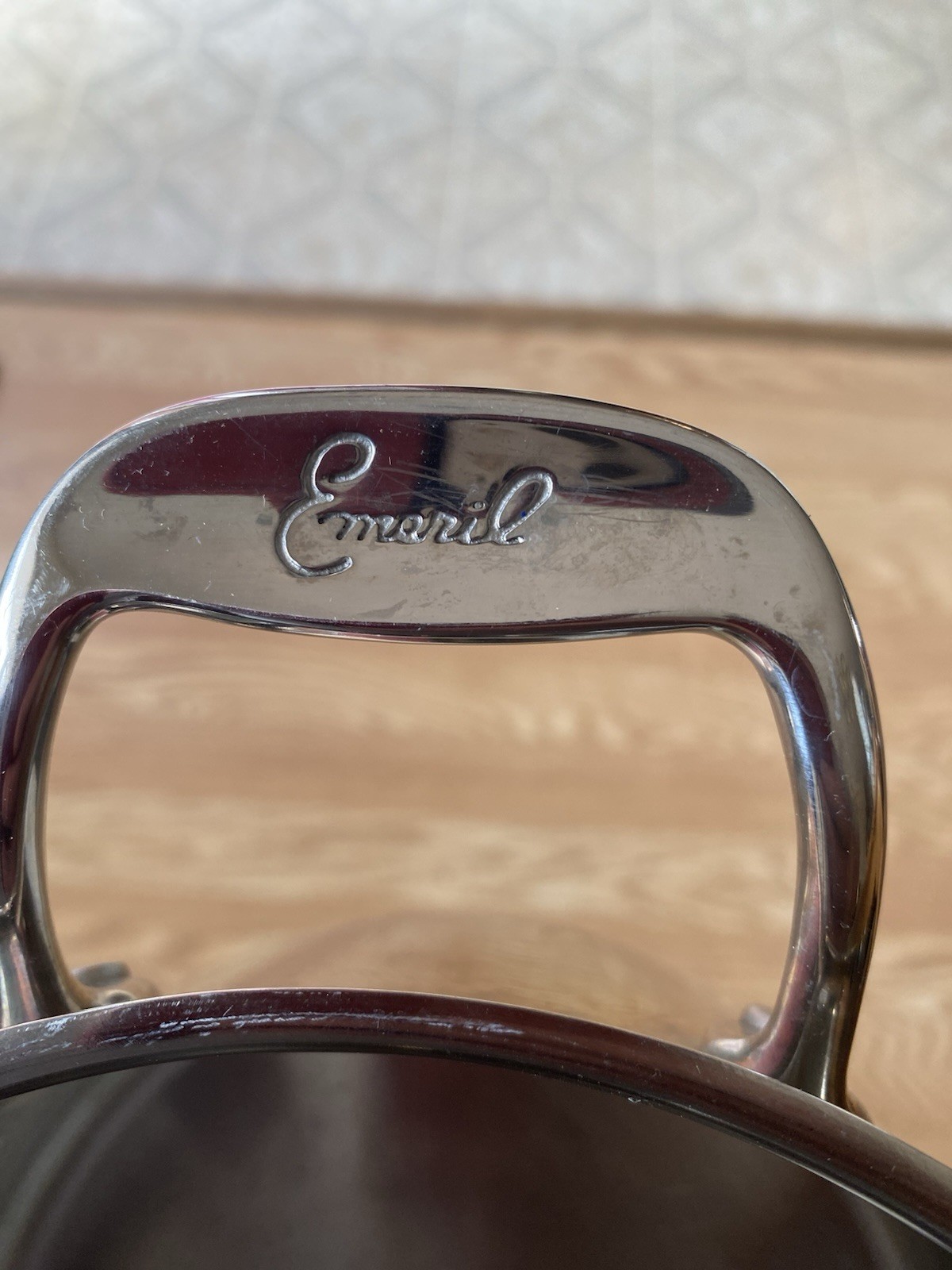 Emeril 3 Qt Saucepan Stock Pot Copper Core Stainless Steel Pot No Lid