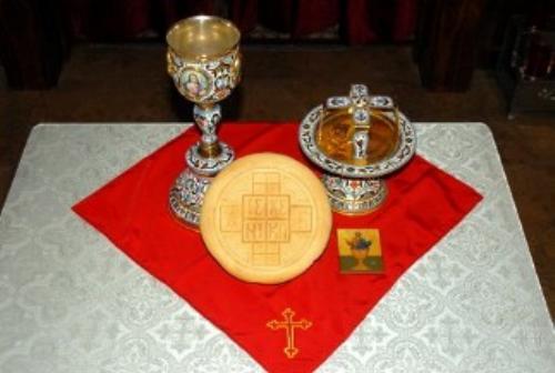 “The Gifted Pan” – Prosphoro, Prosphora, Prosfora, Qurban, Holy Bread Baking Pan