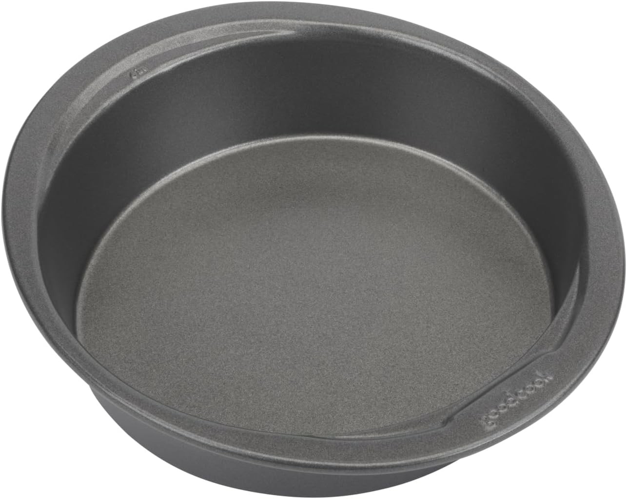 8X8 Baking Pan, Nonstick Square Cake Pan with Stainless Steel Core, Black Metal