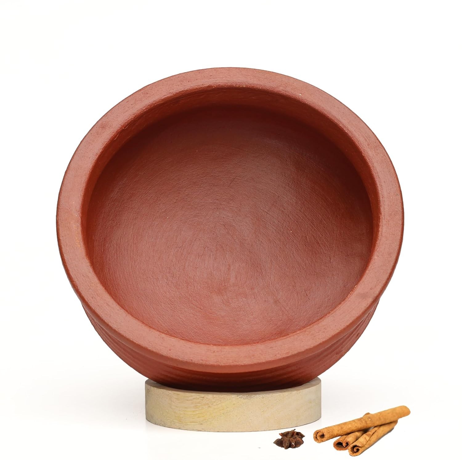 Terracotta Clay Pot 4 L/Earthen Cooking Handi/Traditional Healthy Cookware India
