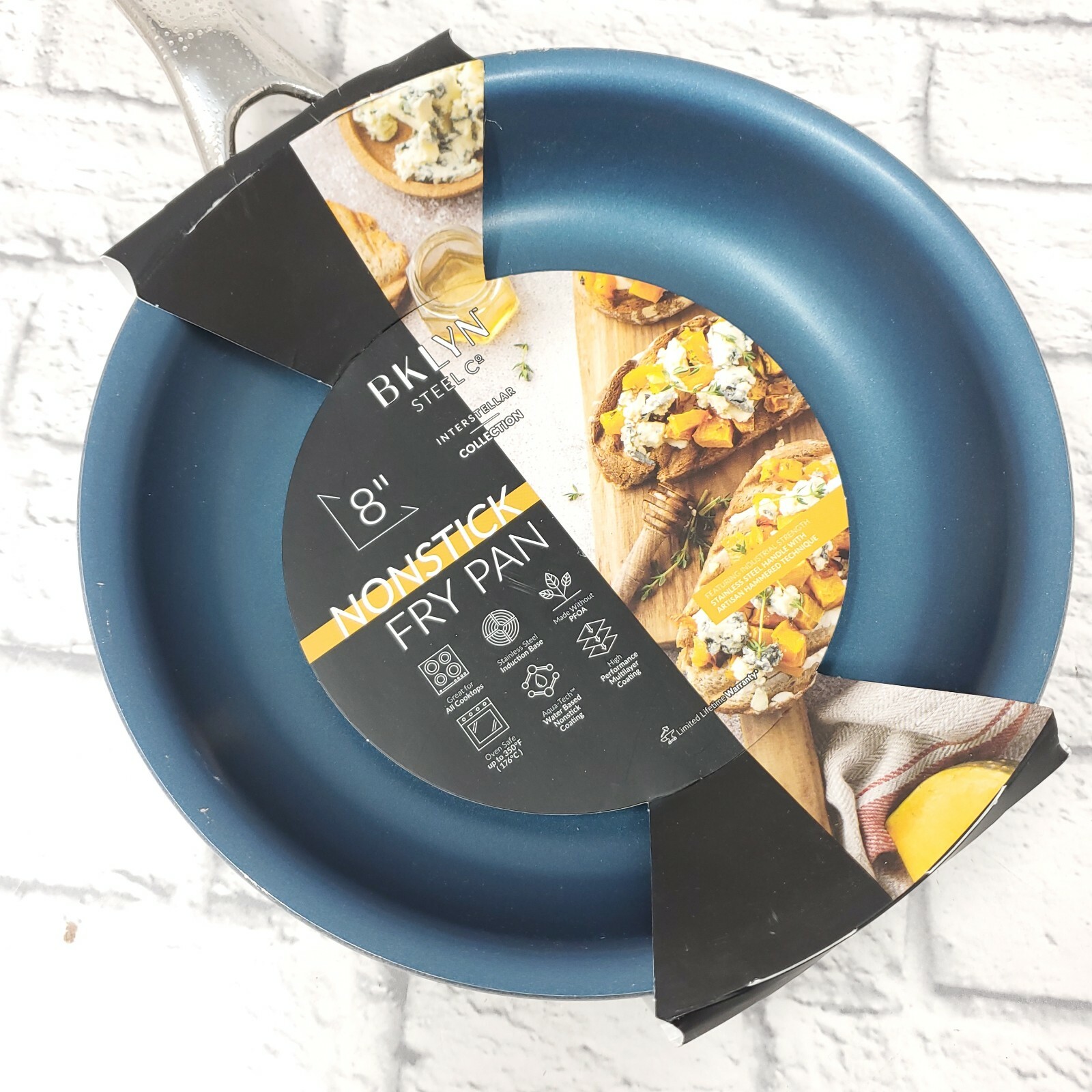 Brooklyn Steel Co. Interstellar Flared Sparkle Cookware Aluminum Fry Pan 8″