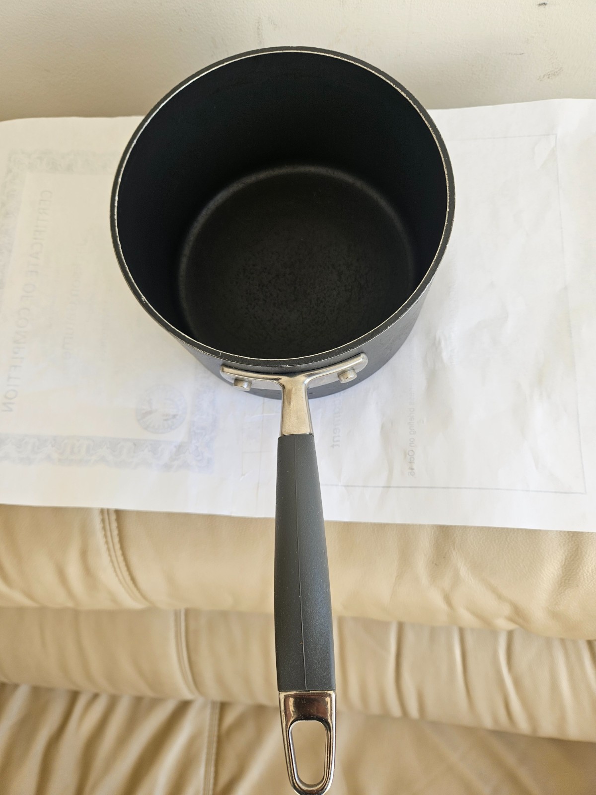 ANOLON 2QT/1.9L 17T ADVANCED HARD ANODIZED NONSTICK MAXIMUM DURABILITY POT 6.25″