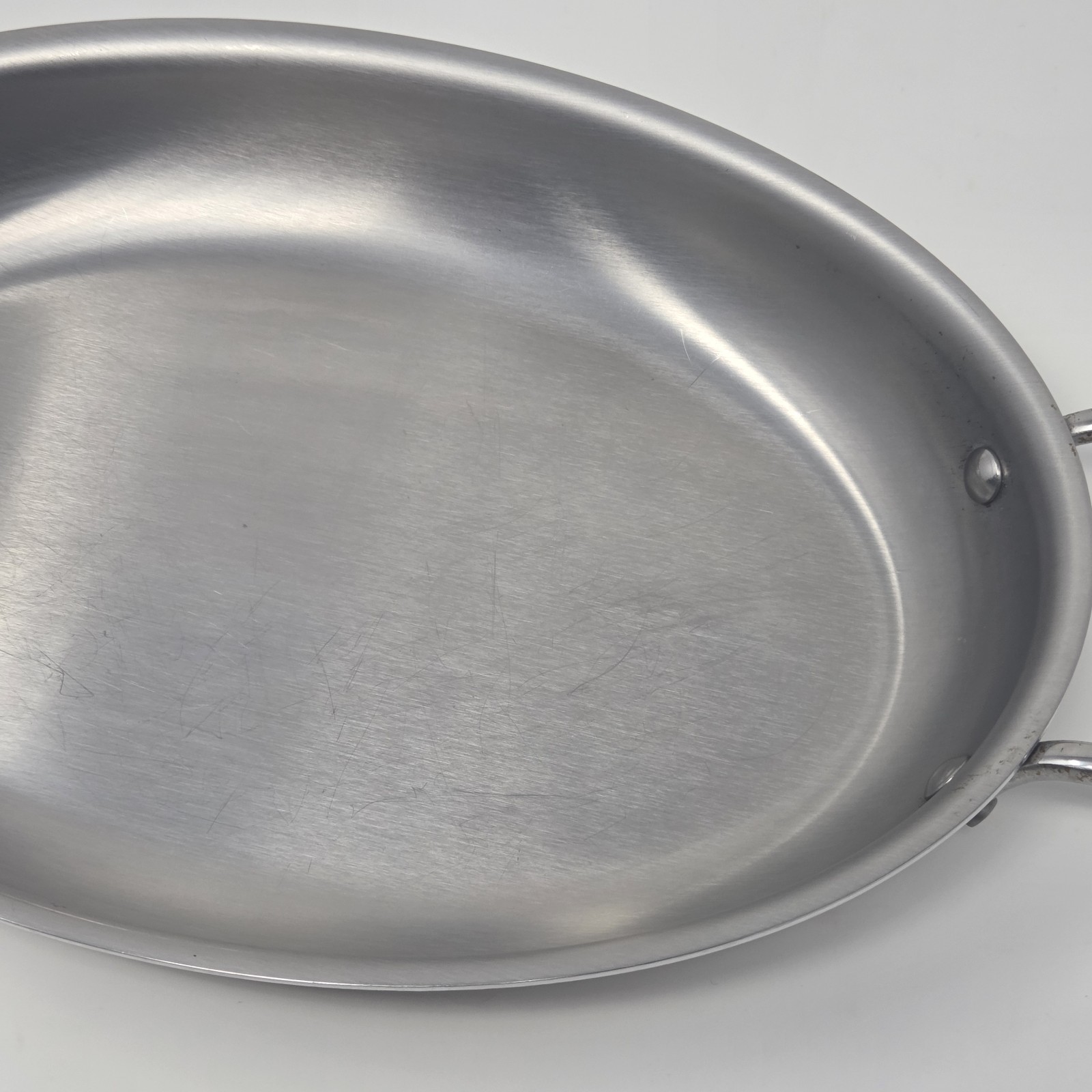 All-Clad Stainless Steel 12” Oval Au Gratin Pan W/Double Handle