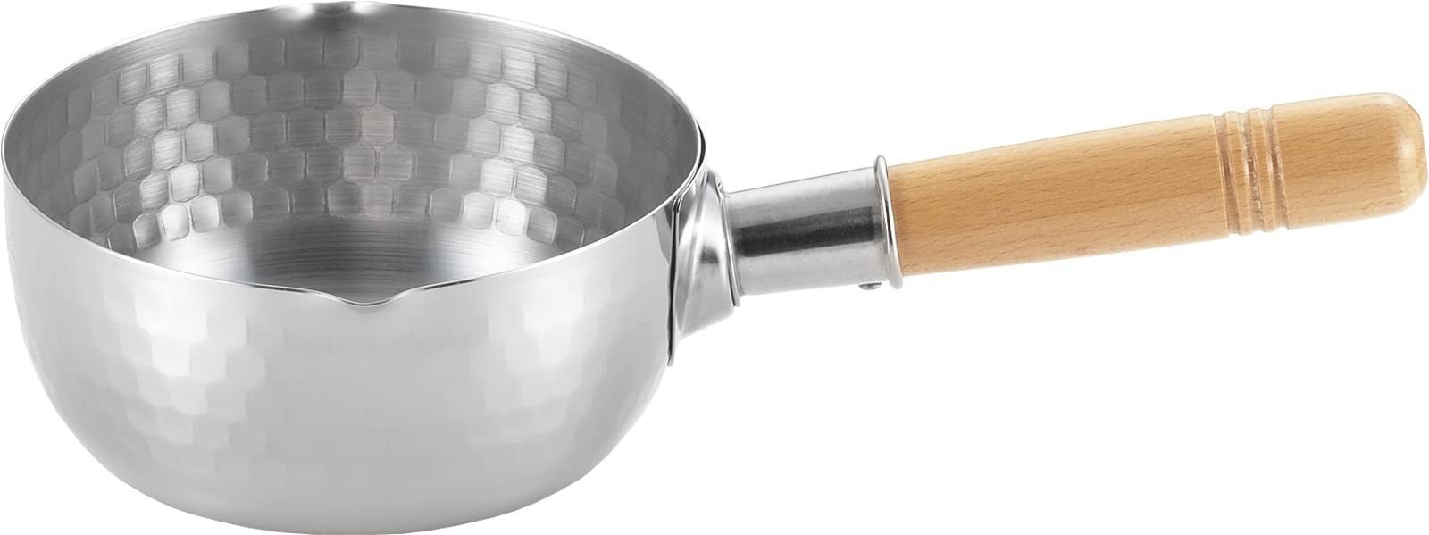 Yoshikawa Stainless Steel Yukihira Pot One Hand Pot 14cm 0.9L YJ3367 From JAPAN