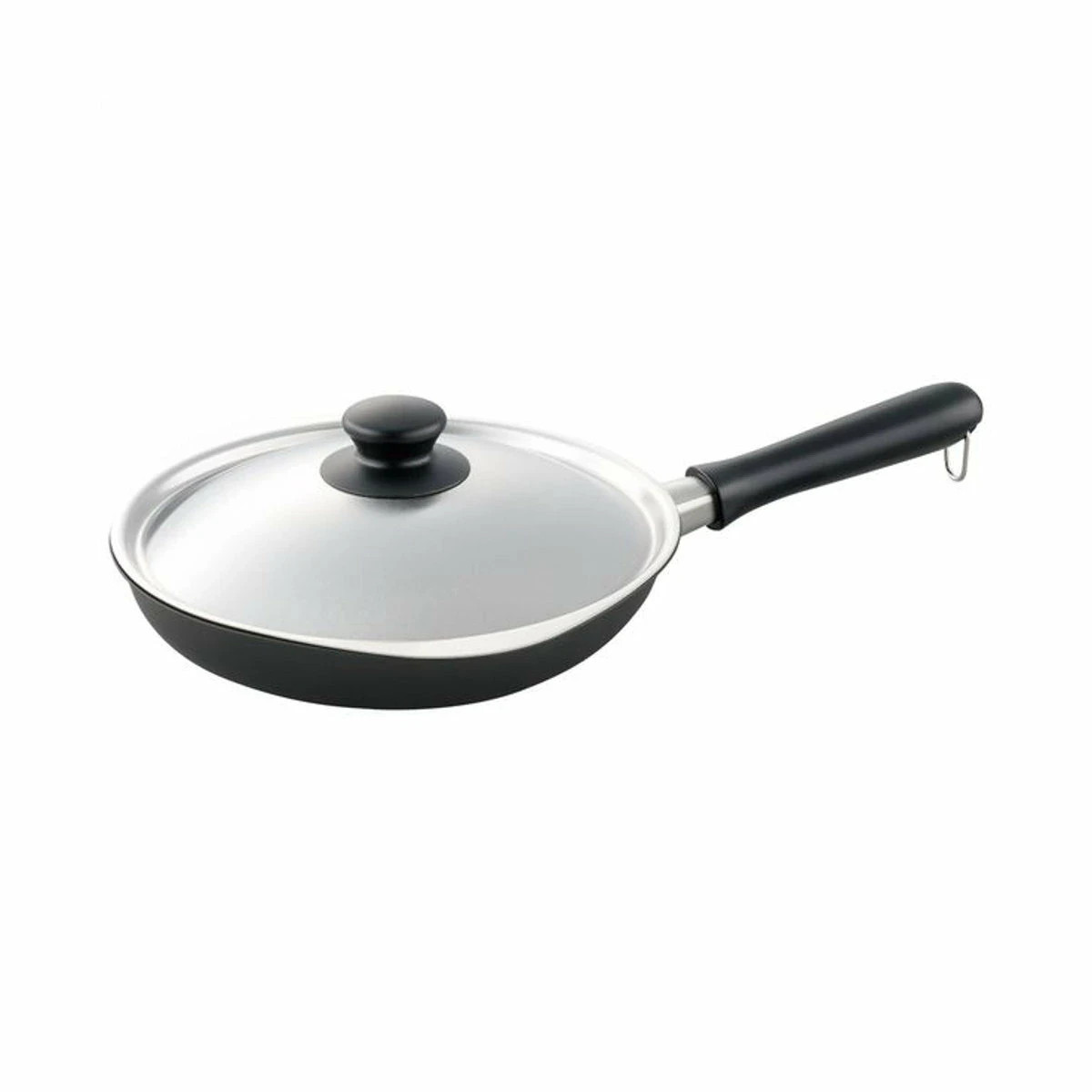 Sori Yanagi Magma Plate Iron Frying Pan 25cm (9.8in) w/ Lid Japan Made New