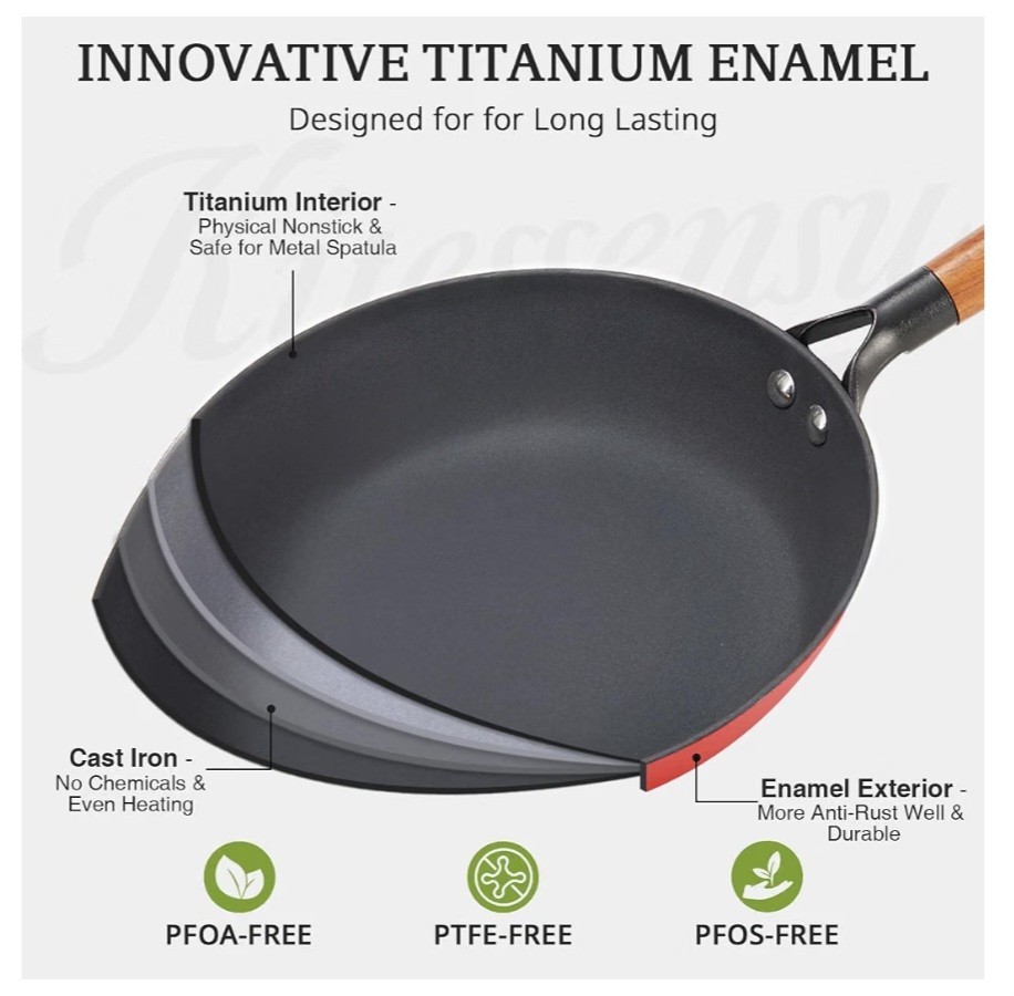 Kitessensu Stellar Shift 3-Piece 8/10/12 in Nonstick Pan Set Red