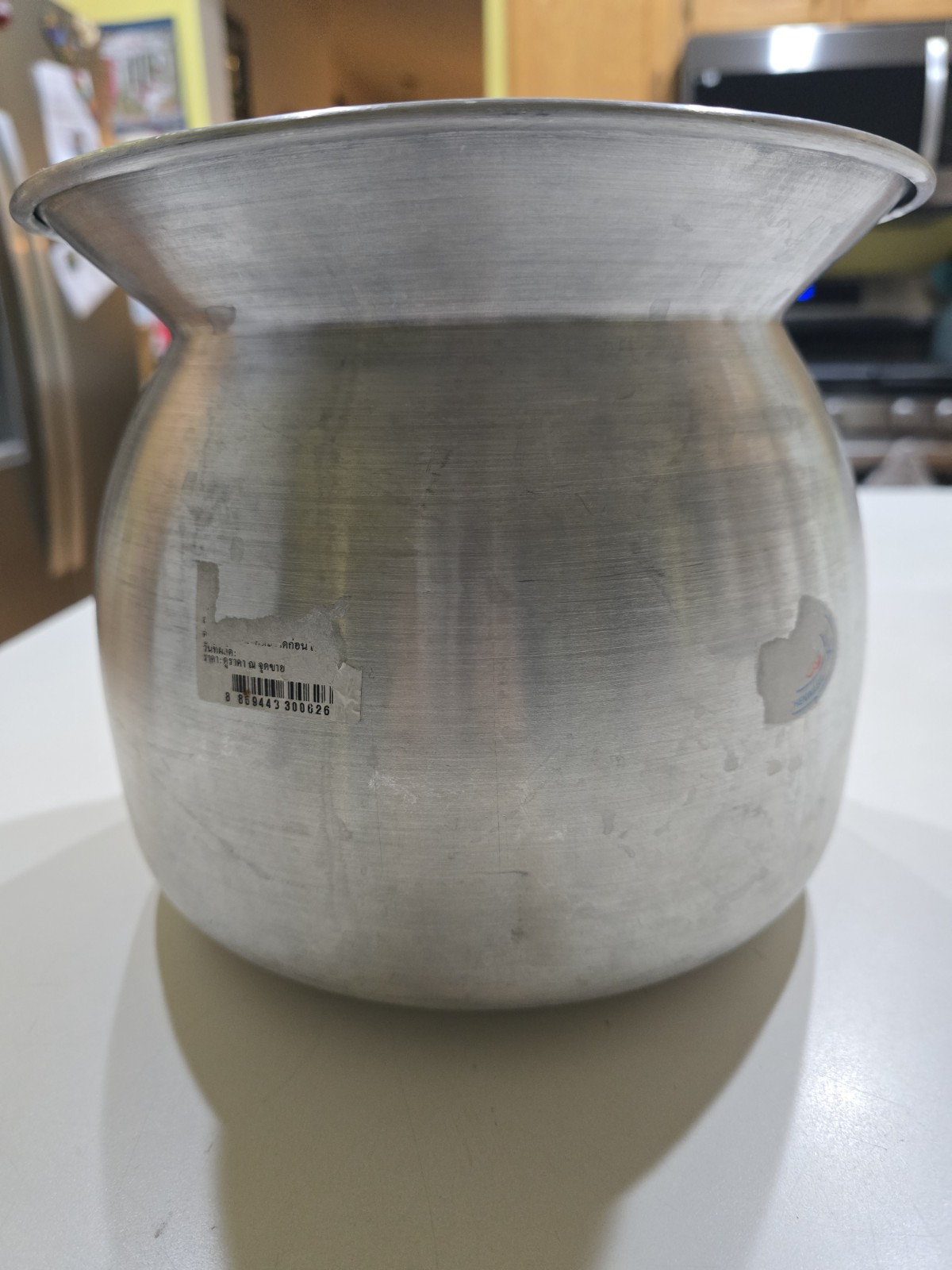 NEW Thai Sticky Rice Pot 9 Inch – Chef Grade Aluminum Steamer for Asian Cuisine