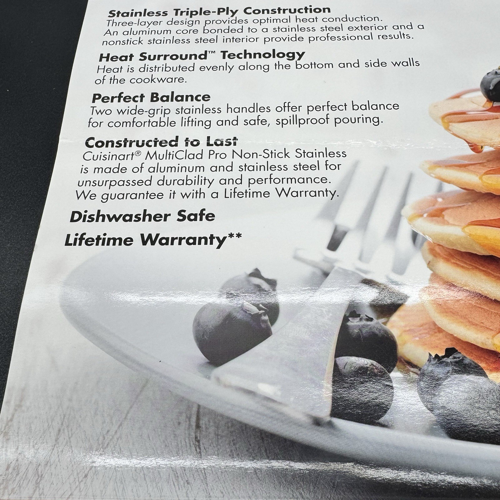Cuisinart MultiClad Pro Griddle Skillet Nonstick Double Burner 10X18″ MCP45-25NS
