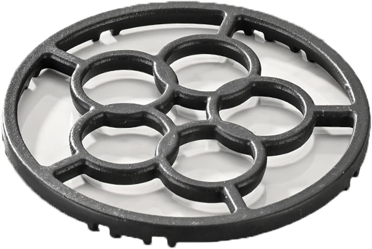 Cast Iron Gas Hob Ring Reducer Pan Support Ring for Moka Pot Coffee Pot, Metal T