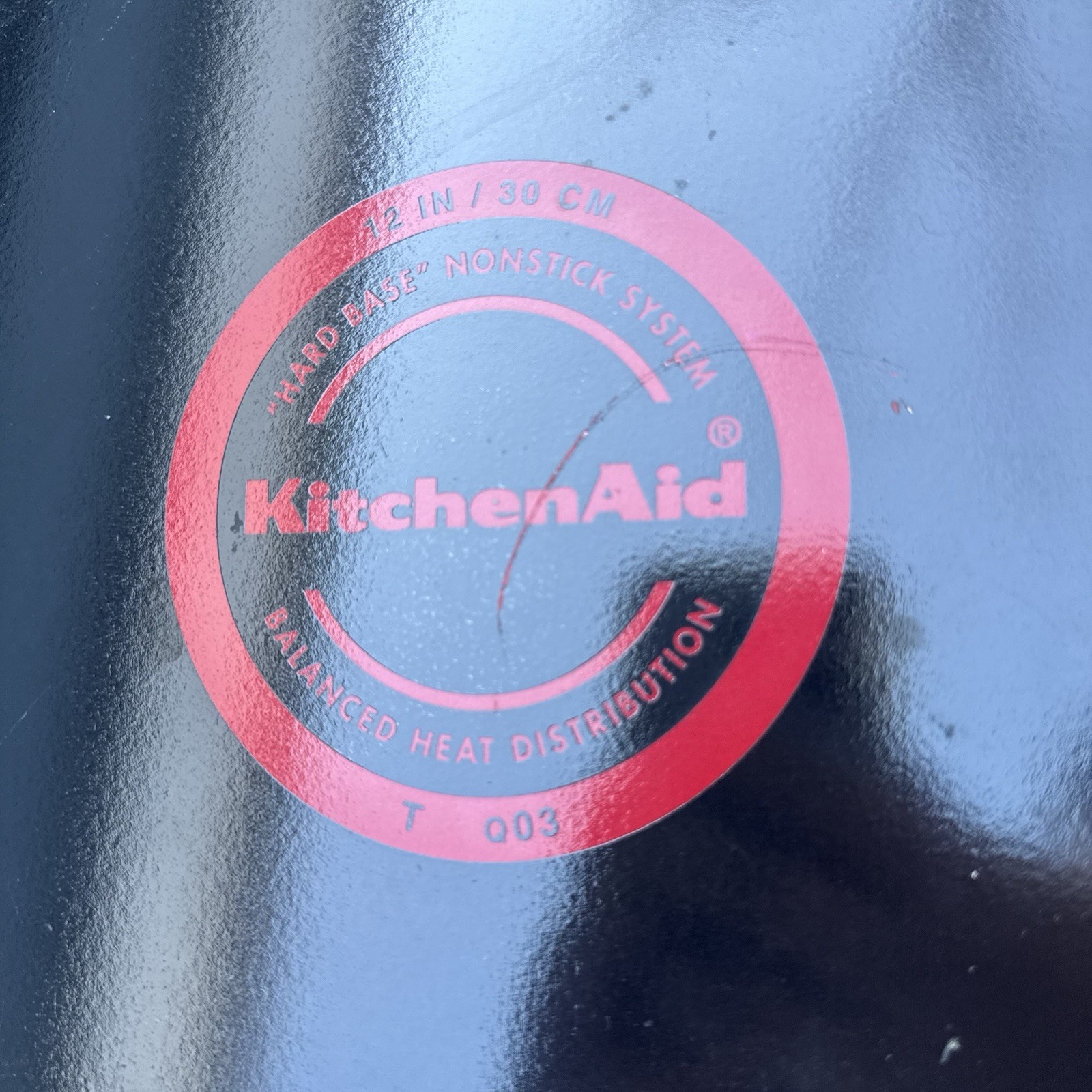 KitchenAid Hard Base Saute Pan 12” Balanced Heat Distribution T Q03 READ*