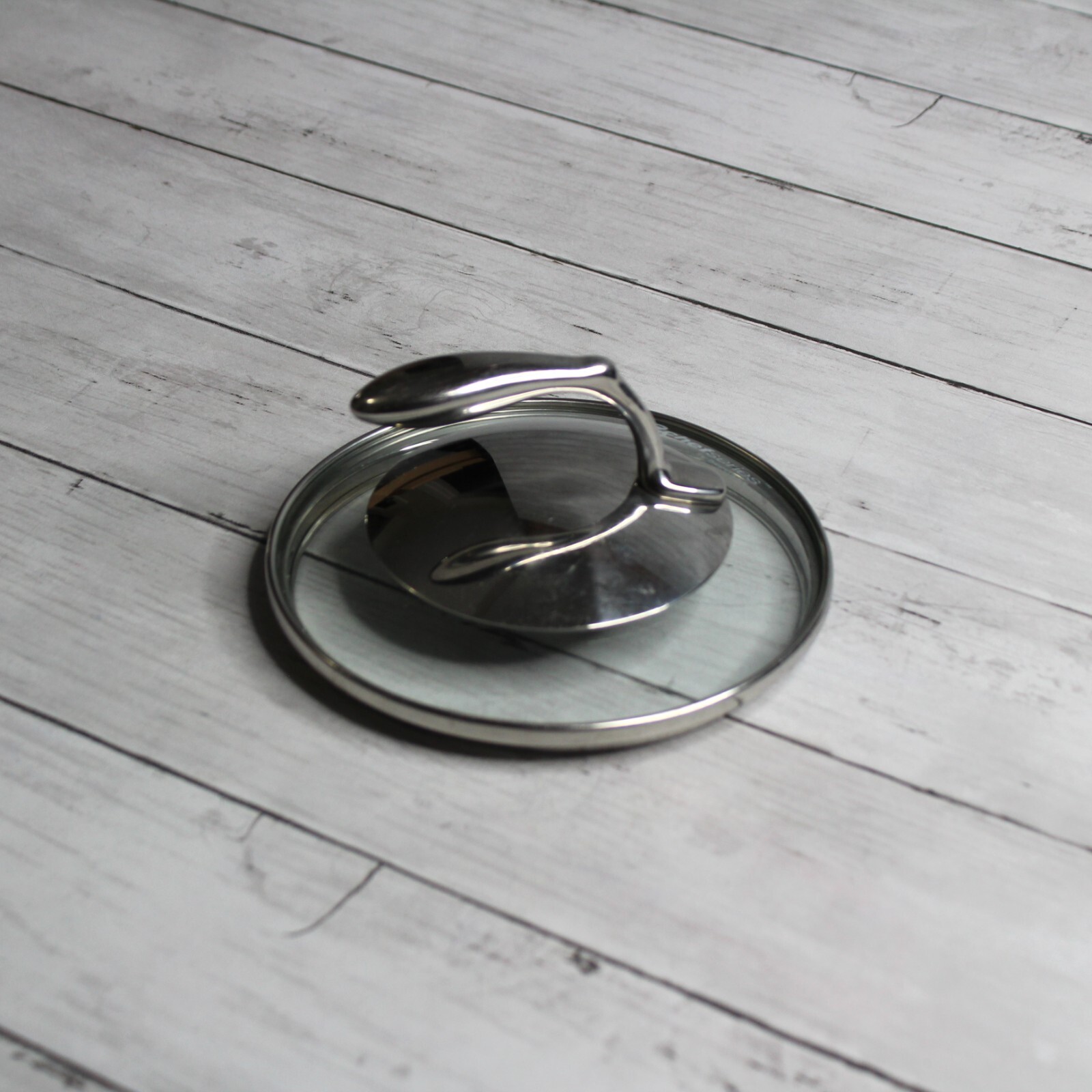 Tupperware Chef Series Stainless Glass 5.25″ Replacement Lid Fits 1 Qt Saucepan