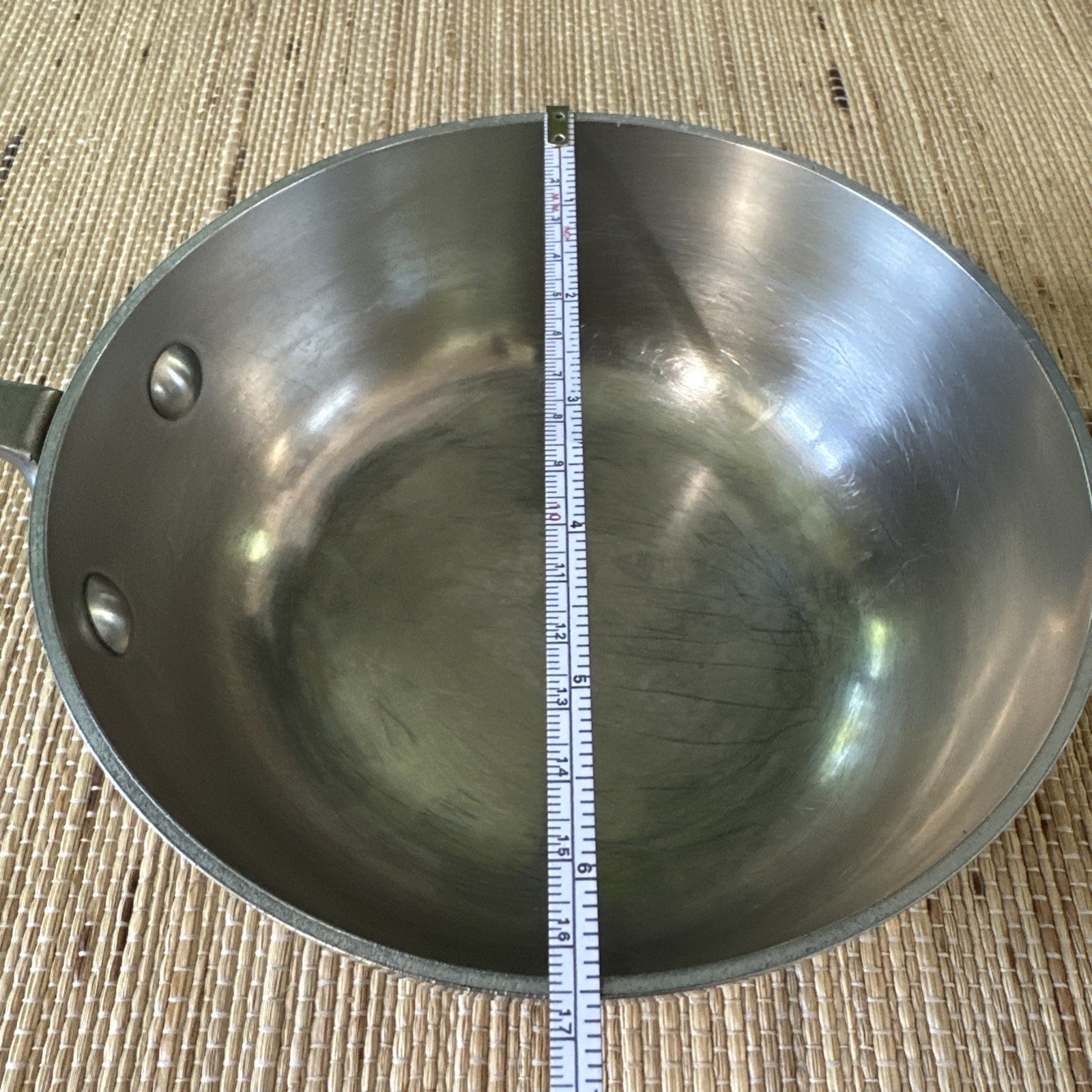 All-Clad Set Of 3 Stainless Steel 8” Stainless Steel Pan 2 Sauce Pans No Lids