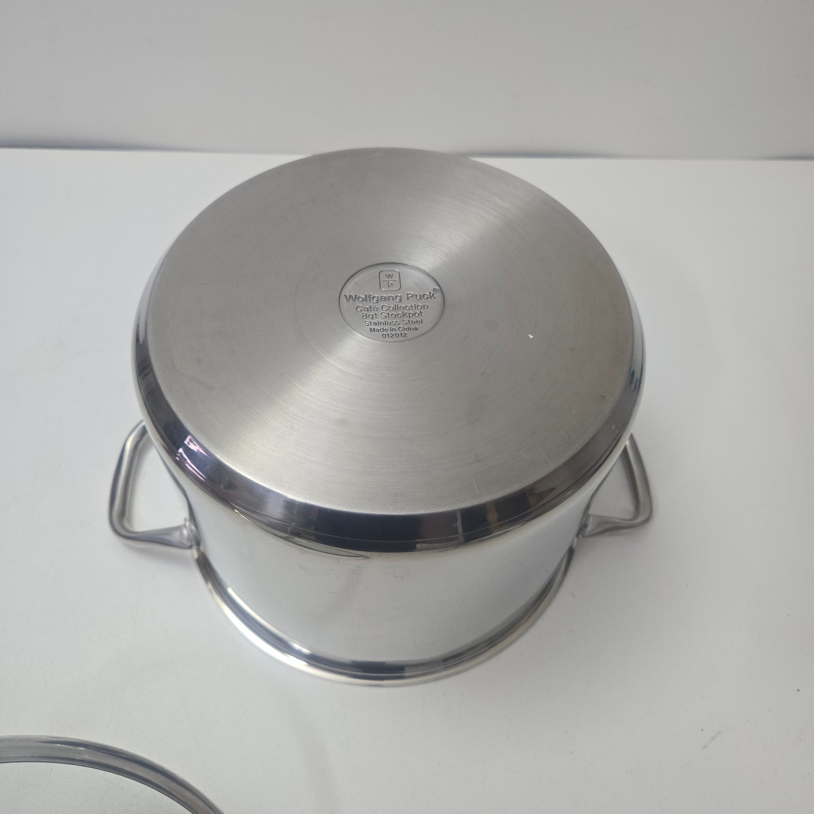 Wolfgang Puck Cafe Collection 8 Quart Stock Pot And Lid Stainless Steel