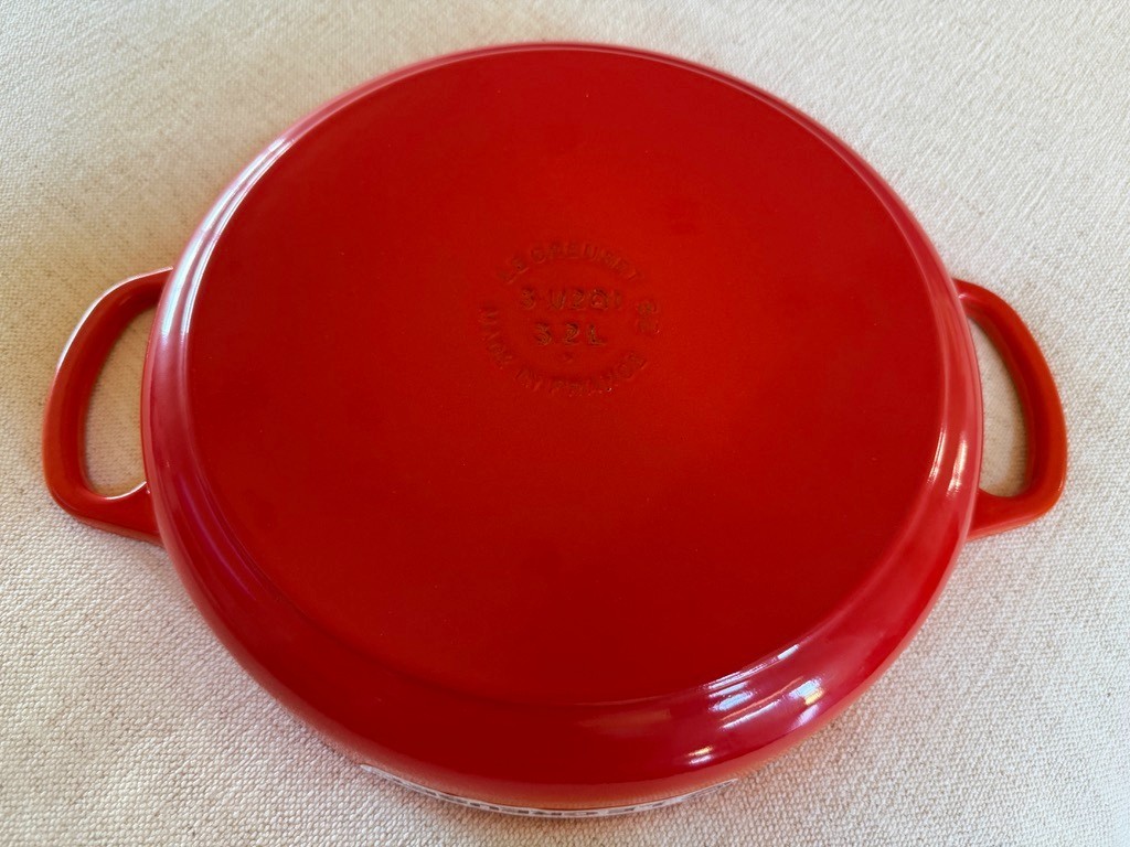 Le Creuset Everyday Pan, Flame Volcanic