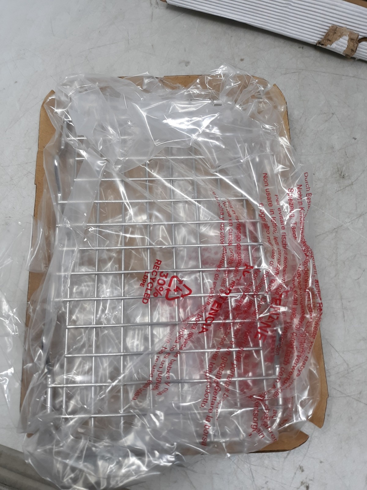 Hestan OvenBond Stainless Steel Eighth Sheet Pan with Rack