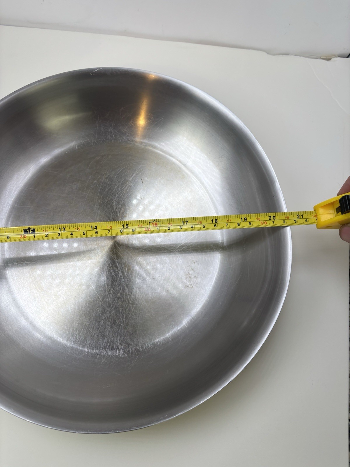 Tramontina INOX 18/10 30cm Stainless Steel Skillet Frying Or Saute Pan Brazil