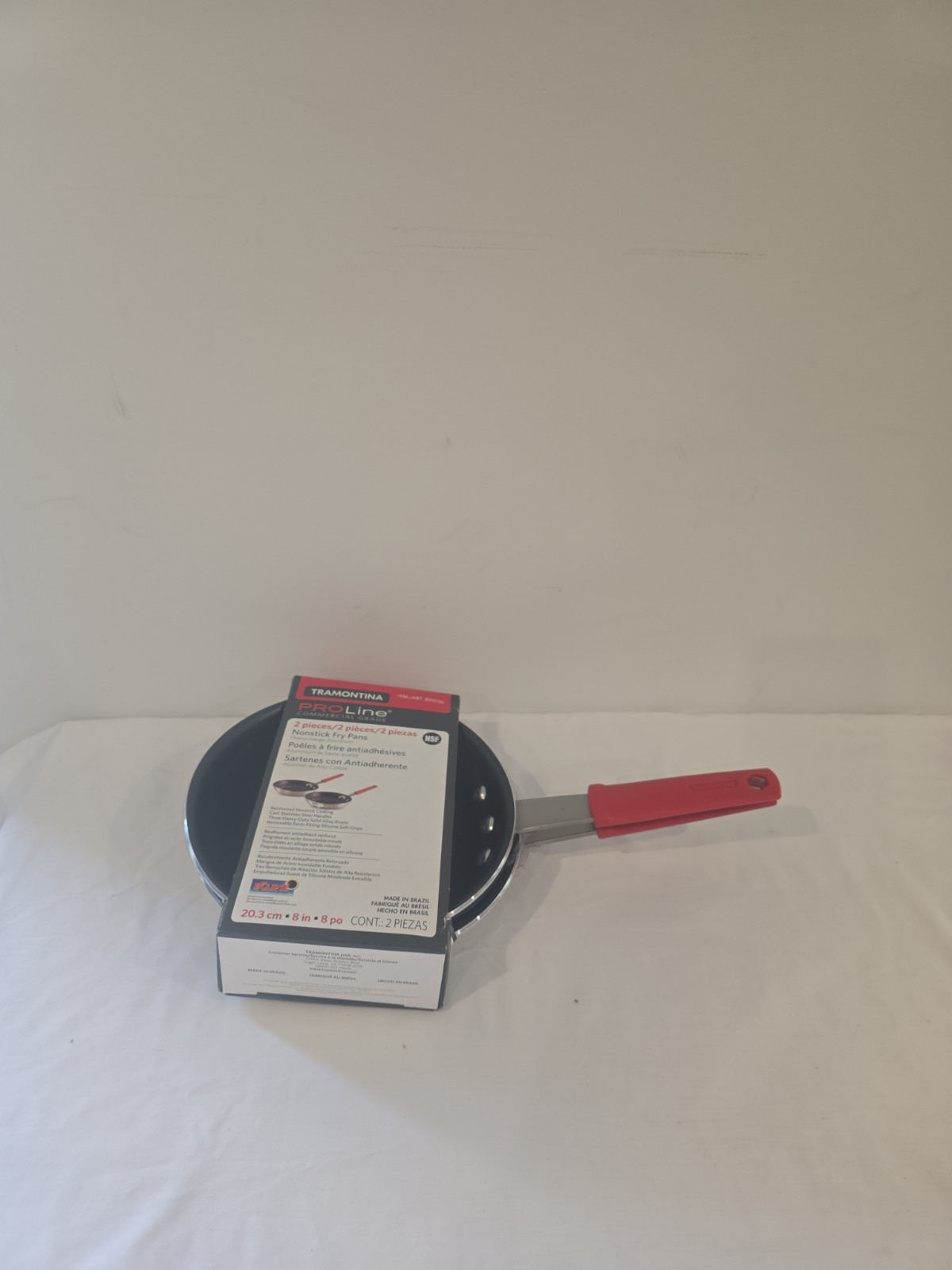 Tramontina PROLine Commercial Grade Nonstick Fry Pan Set 2 Pc 8 in