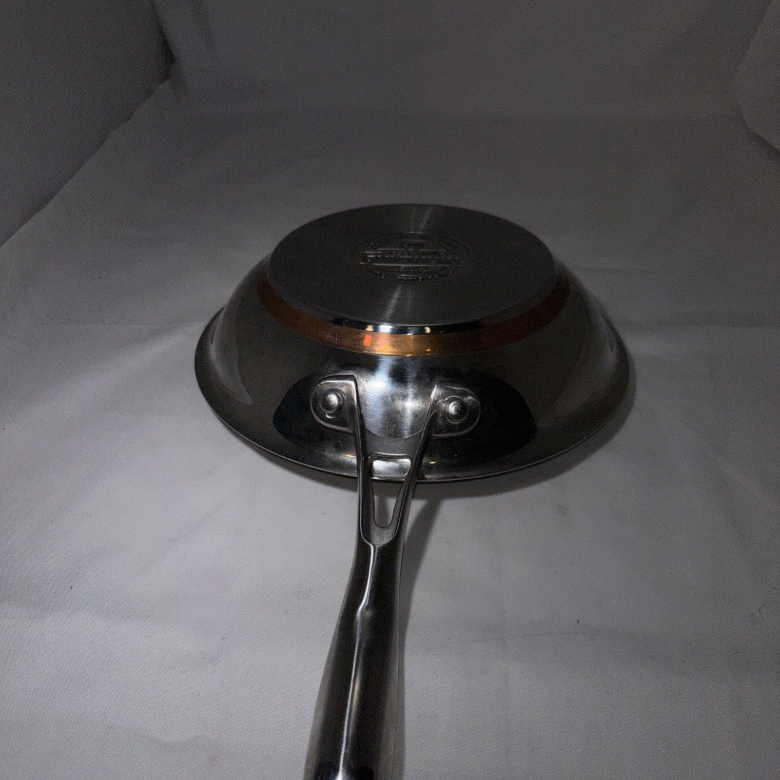 Kirkland Signature 8.75″ Skillet Stainless Steel Fry Pan With Copper Core.