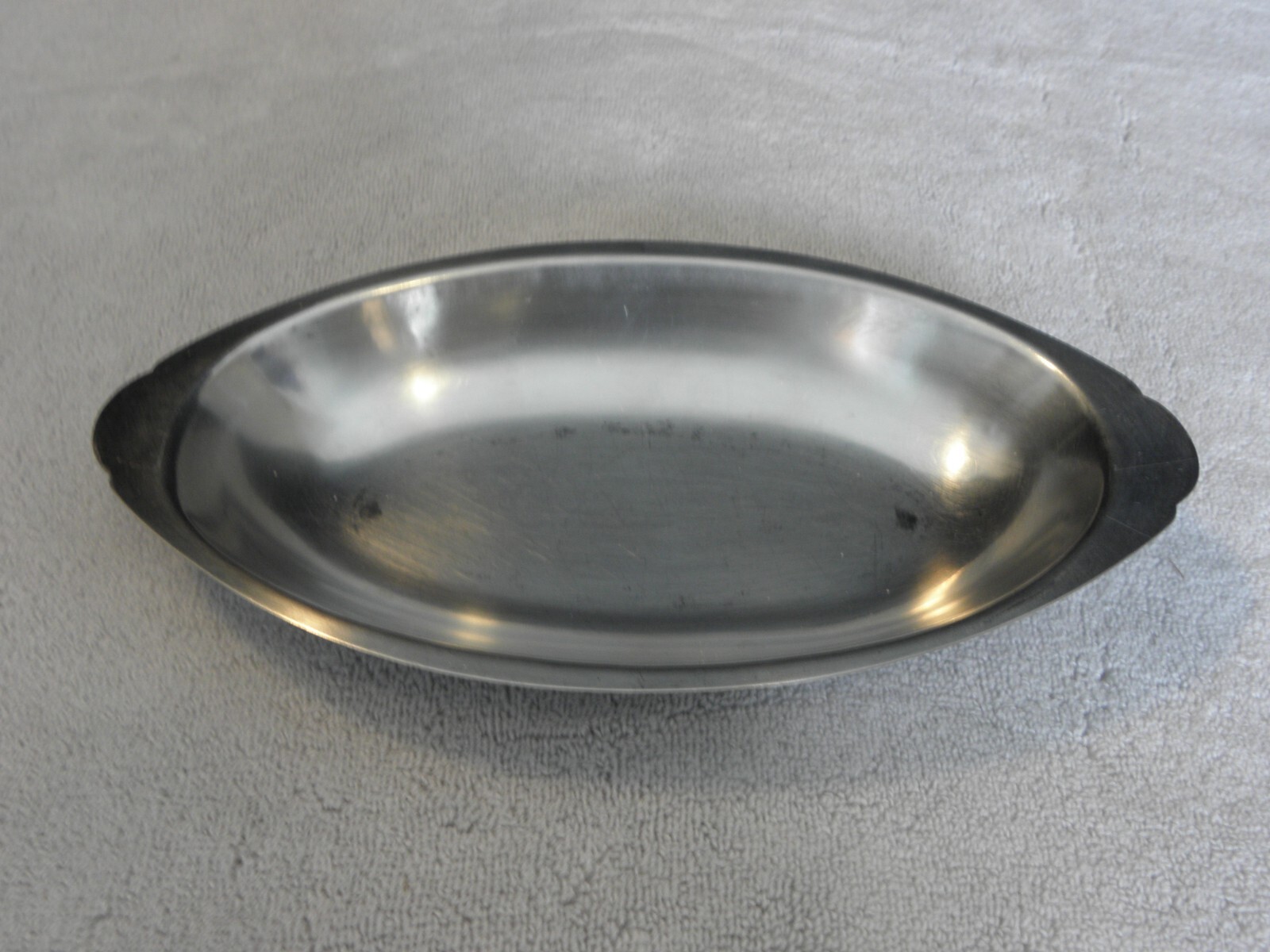 9 inch stainless steel au gratin pan