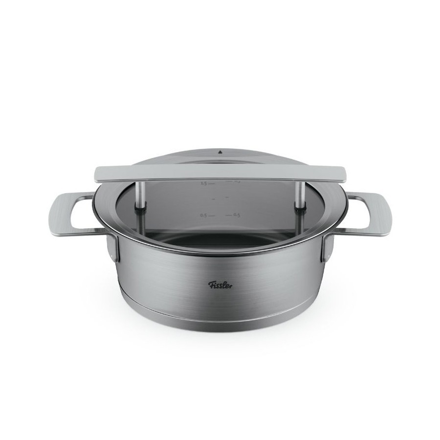 Fissler Phi Collection – Casserole with glass lid 24 cm