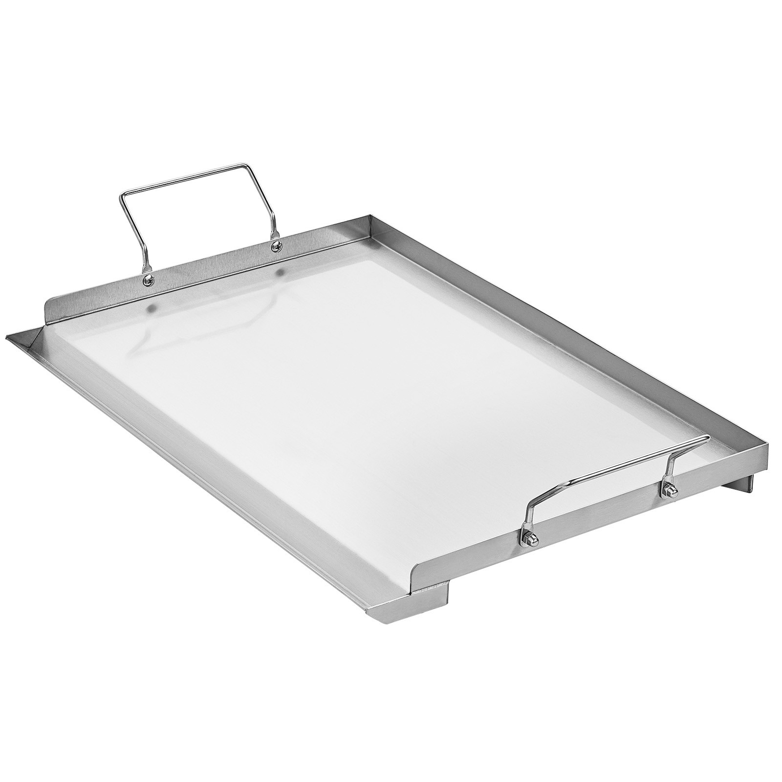 23×16 in Flat Top Griddle Stainless Steel BBQ Grill Pan