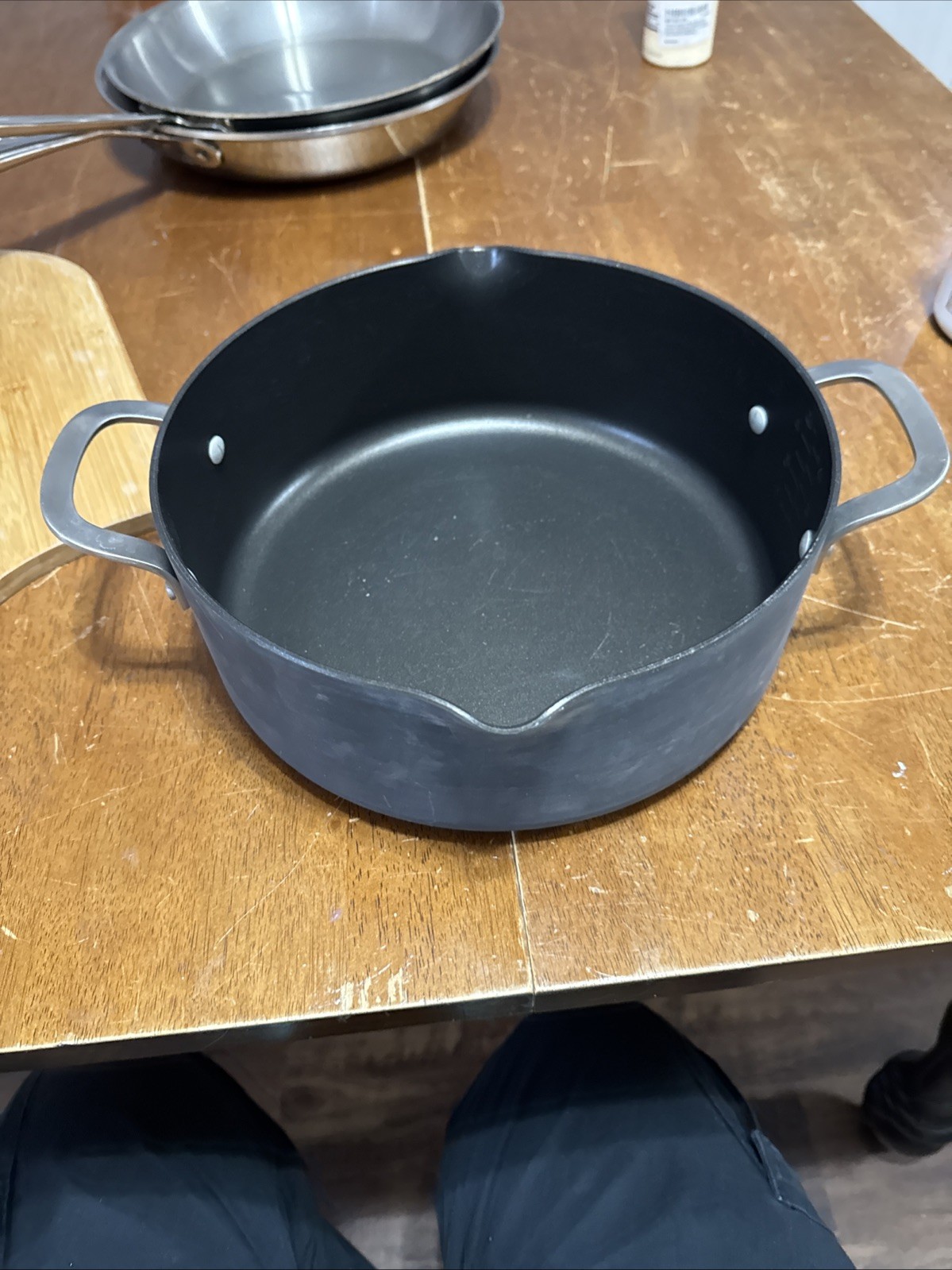 Calphalon 5 Qt 8785 Pot Anodized Aluminum Pot