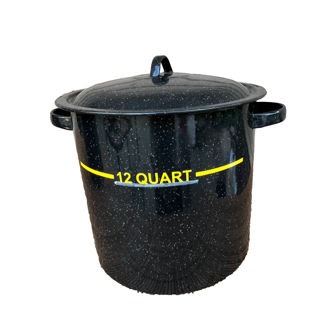 12 Qt Stock Pot With Insrt And Lid
