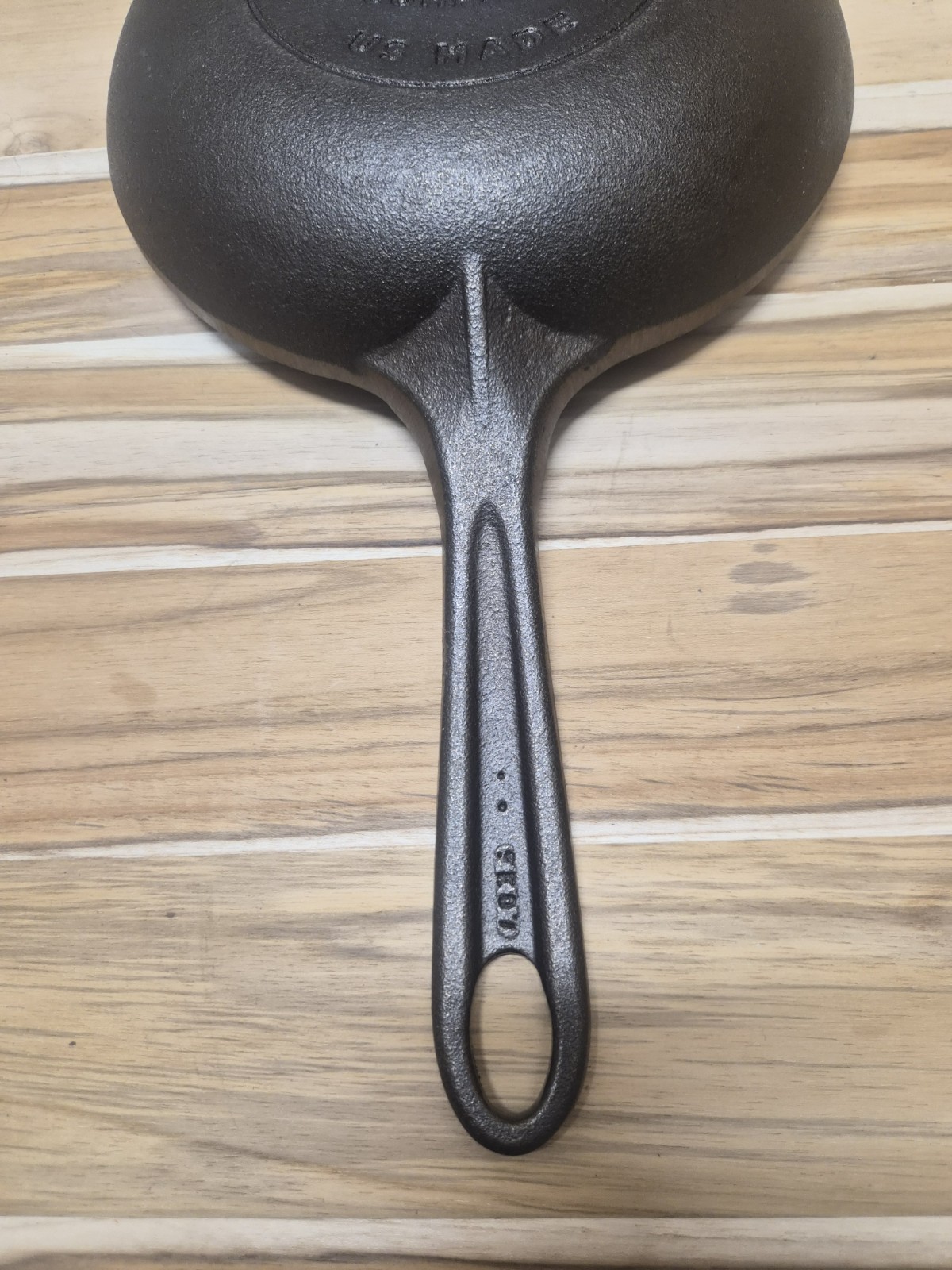Smithey Ironware Co. No. 8 Chef Skillet Cast Iron Smooth Interior US Made