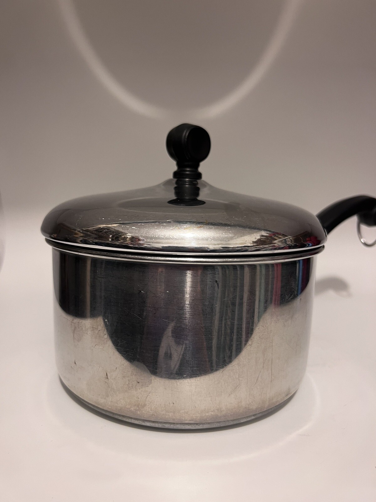 Farberware 18/10 Stainless Steel Aluminum Clad 2QT/1.9L Pot With Lid