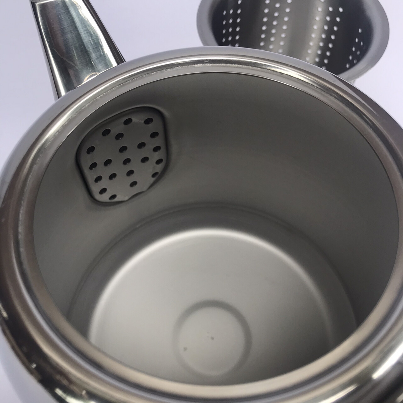 Thai Zebra Brand Prima Tea Pot Kitchenware Silver Stainless Steel Free Filter
