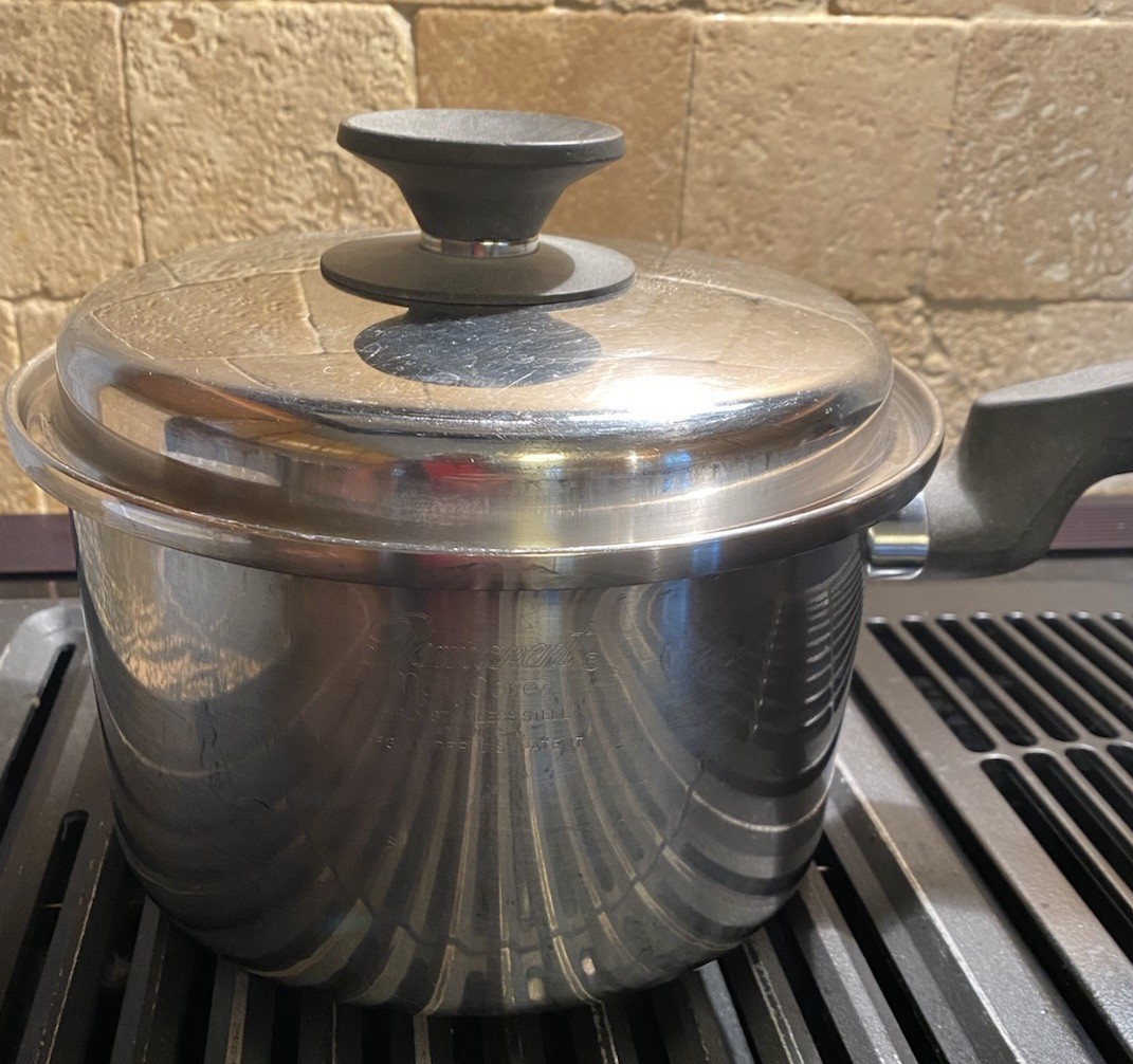 PERMANENT Multi-Core 3 Qt. Saucepan & Lid USA 5-Ply Stainless CLEAN FREE SHIP