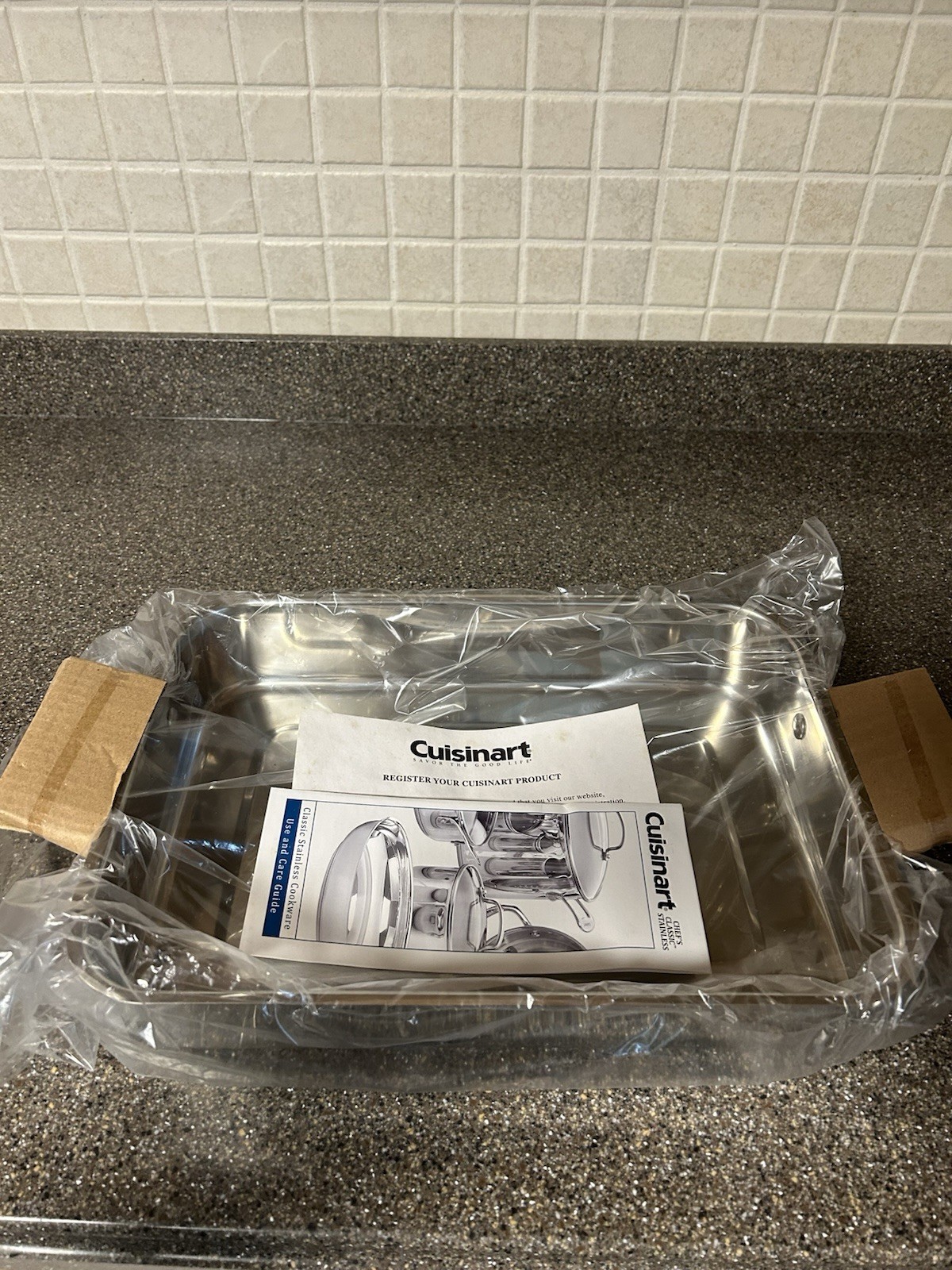 Cuisinart Chef’s Classic Stainless Cookware 13.5Inch Lasagna Pan 7117-135