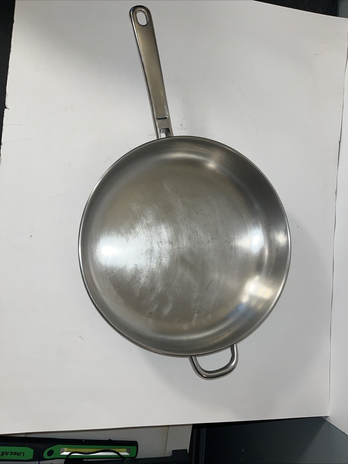 CHEF’S PRIDE INTERNATIONAL ALUMI STAINLESS TRI PLY BASE CUISIN WARE Frying Pan