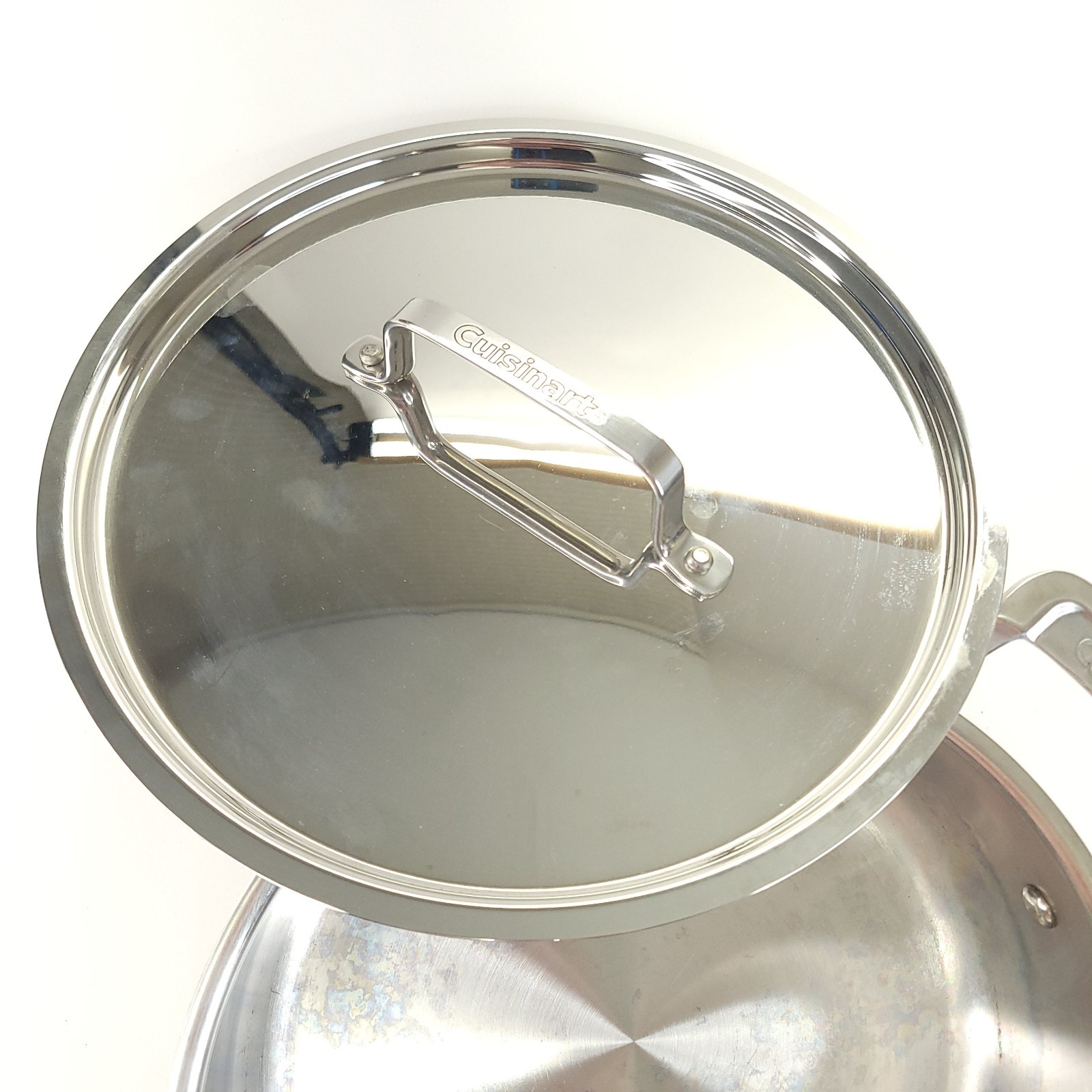 Cuisinart Multiclad Pro 3.5 Qt Stainless Steel Sauté Pan With Lid MCPS33-24HN