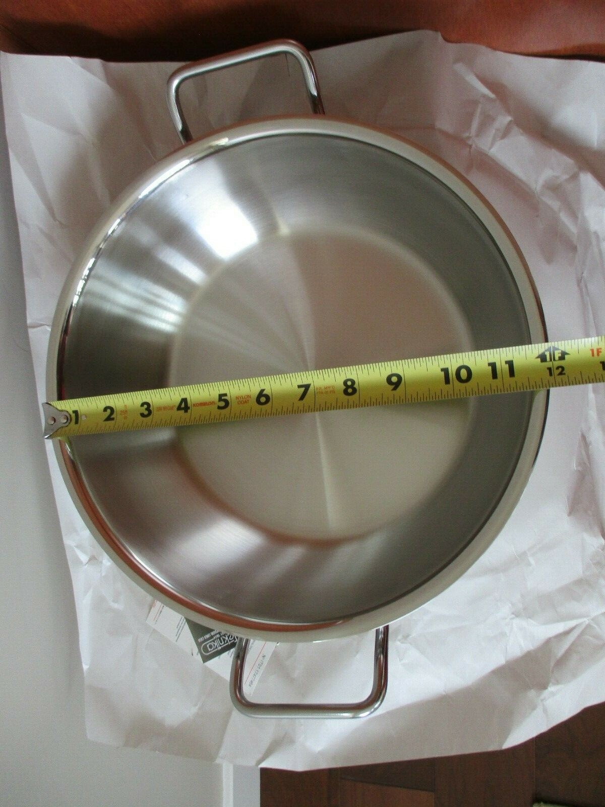 BNWT Silga Teknika 28cm (11″) Risotto Pot – “Bombatina” w/ lid, casserole, 17028