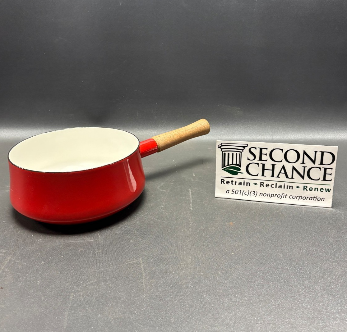 Dansk Kobenstyle Red Sauce pan, 2 Quart, MCM