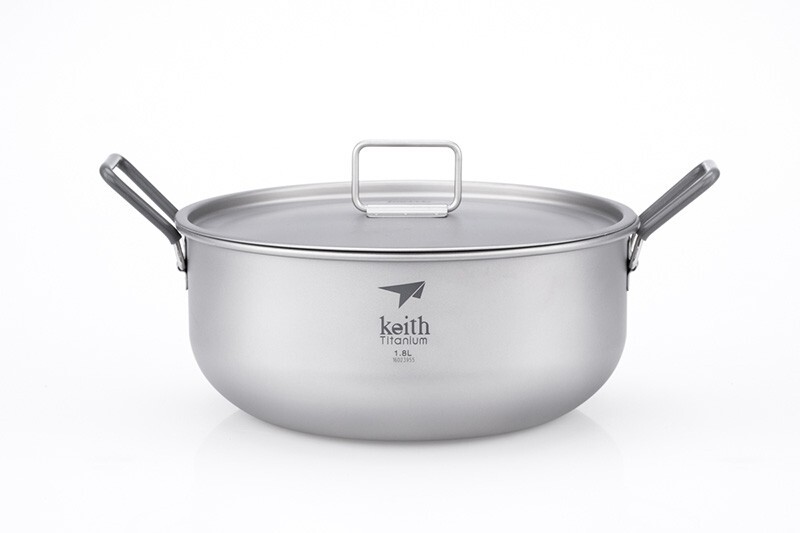 Keith Titanium Ti6015 Pot – 1.8 L (Shipped from California, USA)