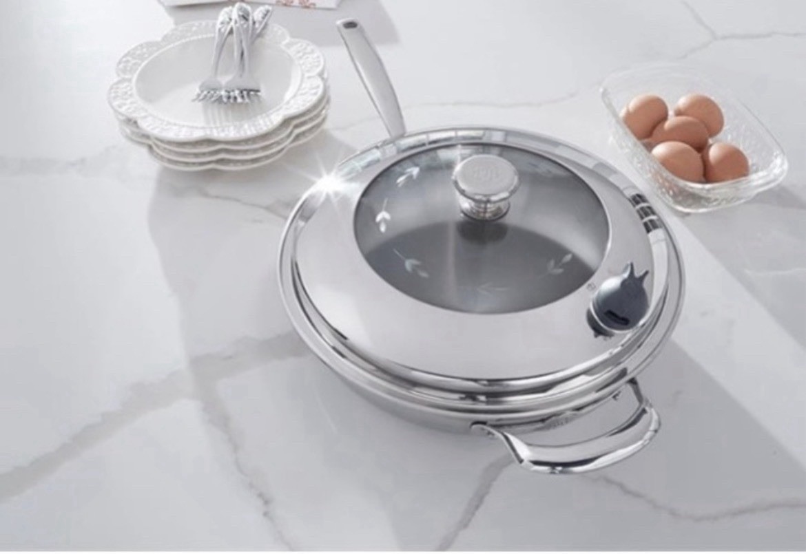 PRINCESS HOUSE 13″ 5PLY VIDA SANASKILLET STAINLESS STEEL