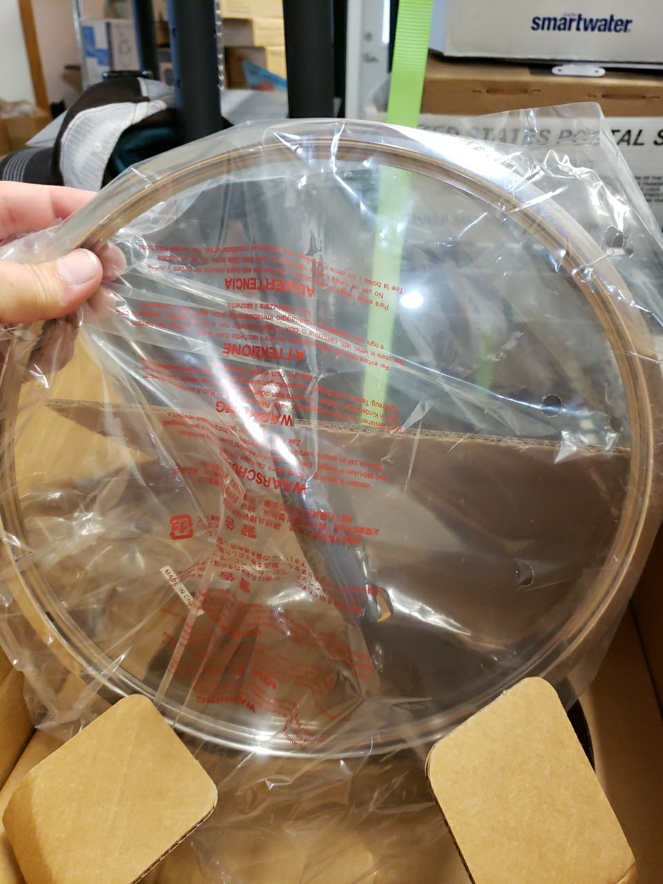The Pampered Chef 12″ Glass Lid Executive Cookware 2866 NEW IN BOX