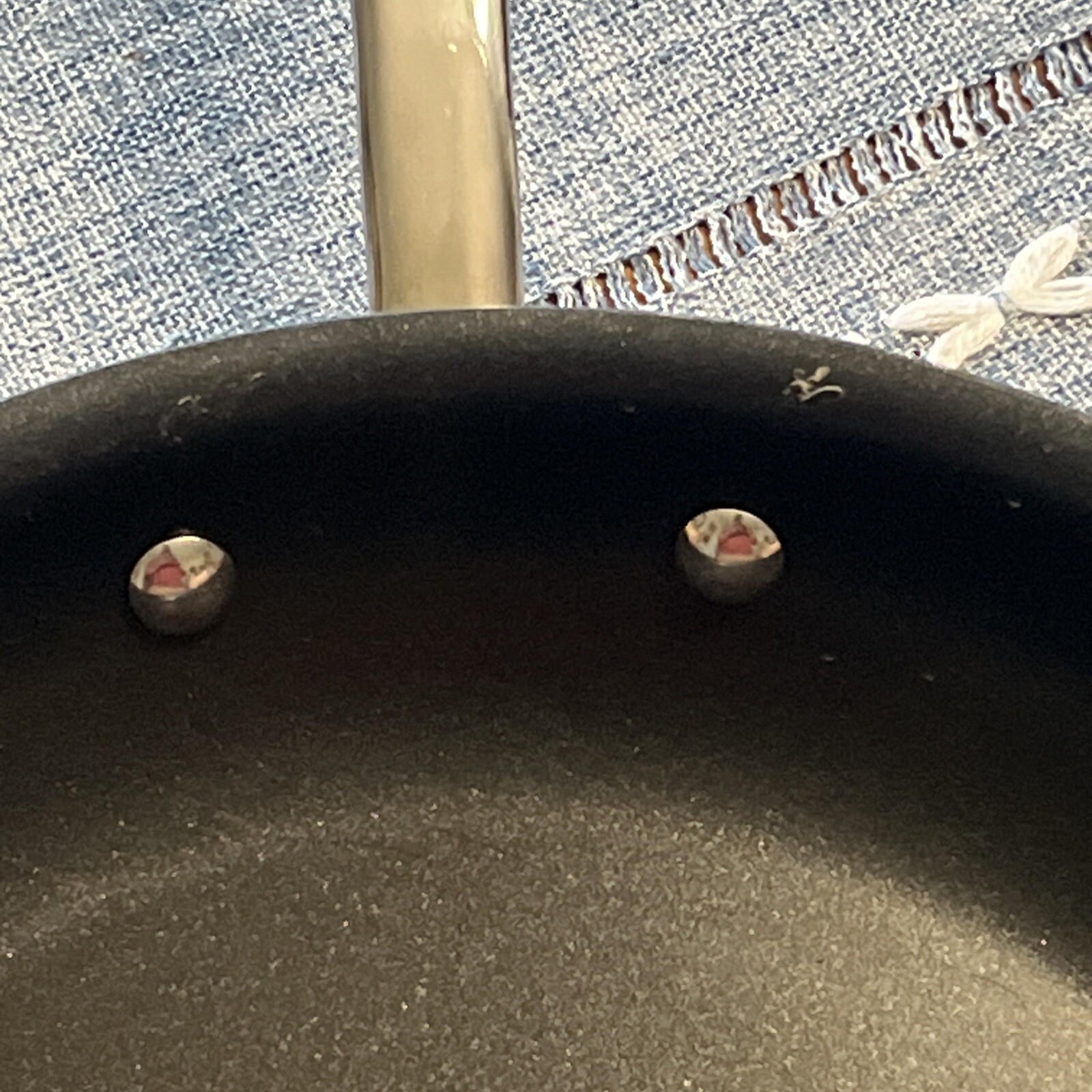 All Clad Set Of 2 -10″, 8” Fry Pan Non-Stick Metalcrafters Cookware