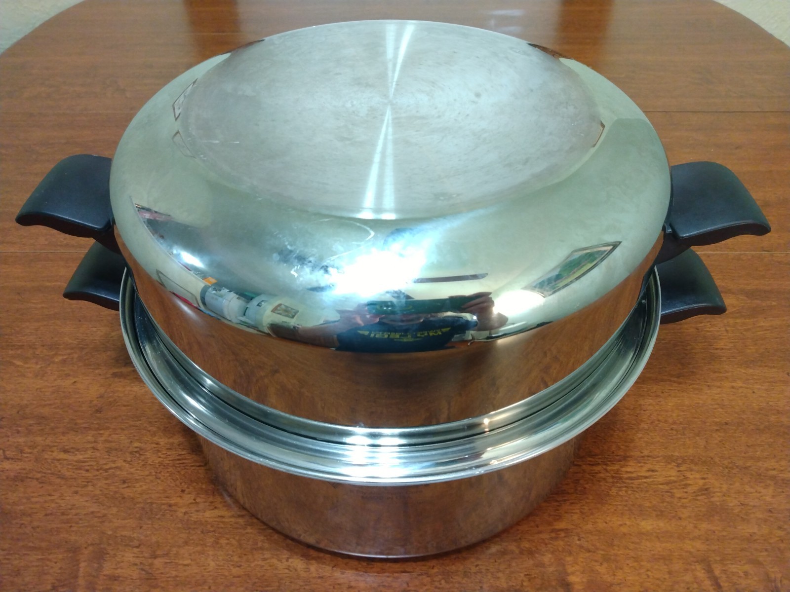 Cutco 6 Qt Dutch Oven Stock Pot 5-Ply Aluminum Core w/Dome Cover Made In USA