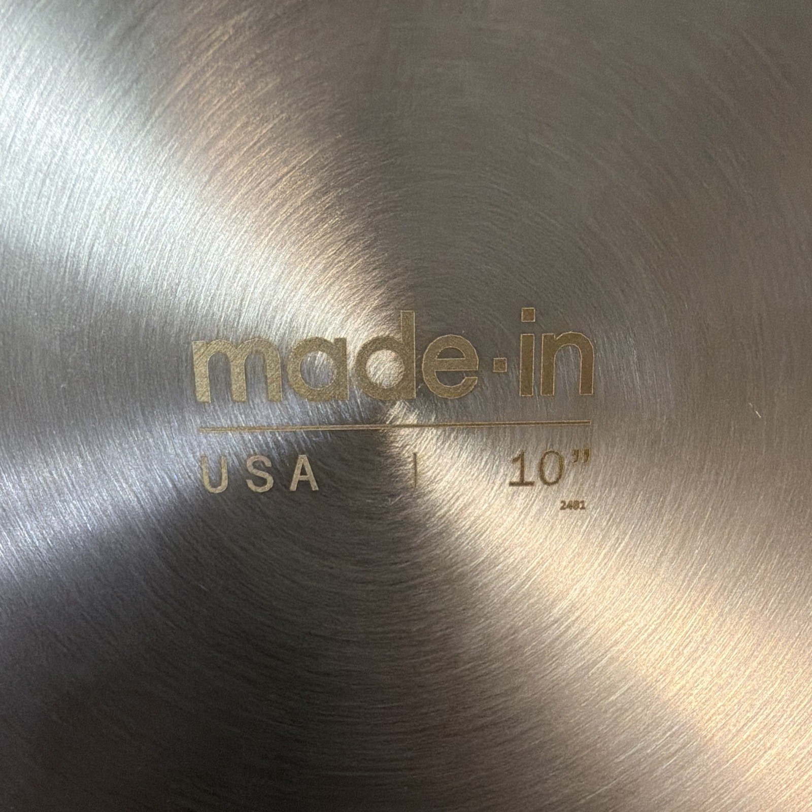 Made In | ProCoat ROSE GOLD Non-Stick Stainless Steel Frying Pan 10.5″