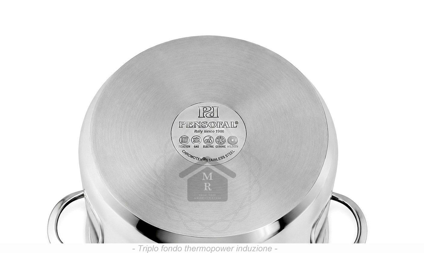 Pensofal New Era Ceramic Non-stick Stainless Steel Lid Pan