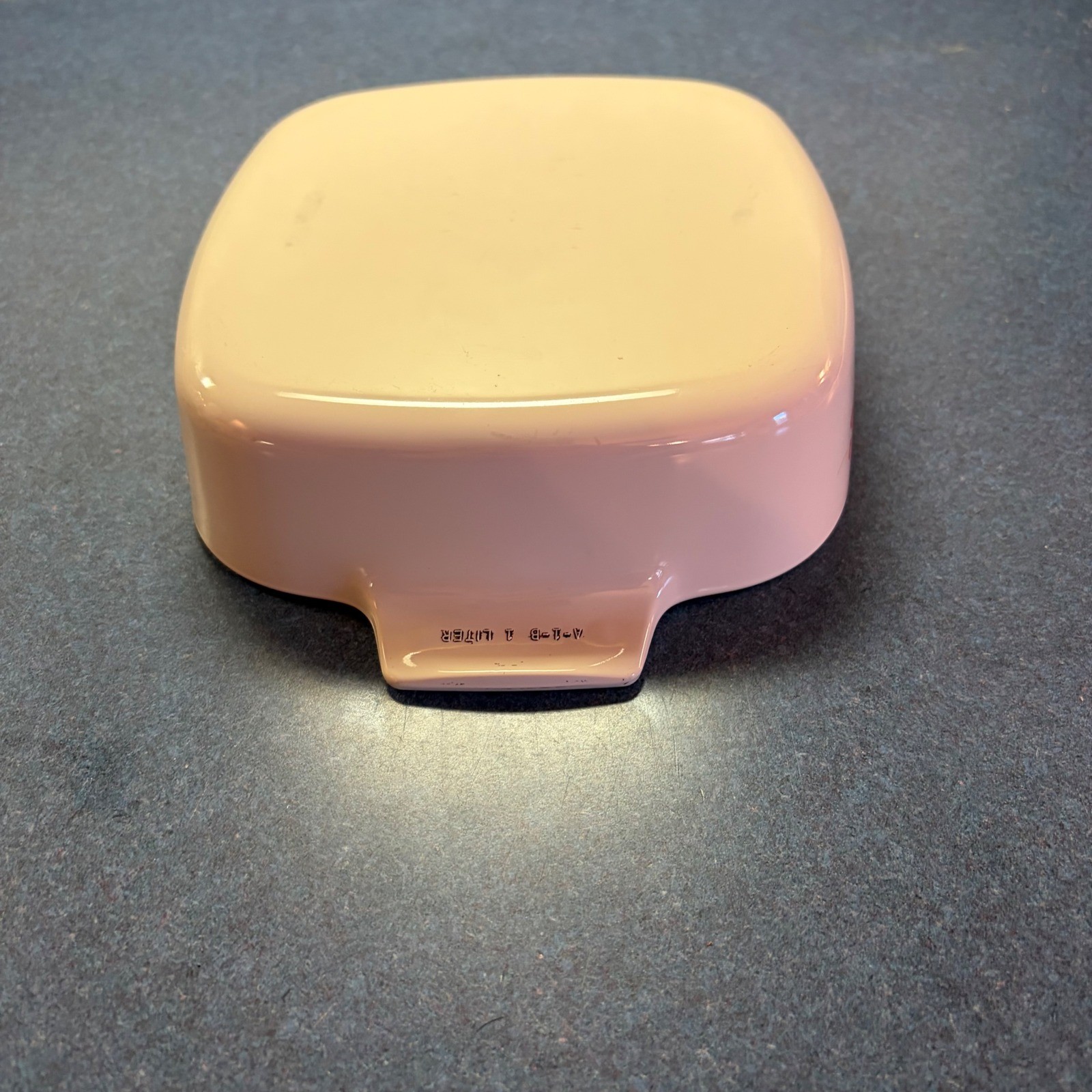 Corning Ware Abundance Fruit A-1-B 1 Liter Square Casserole Dish Vintage No Lid