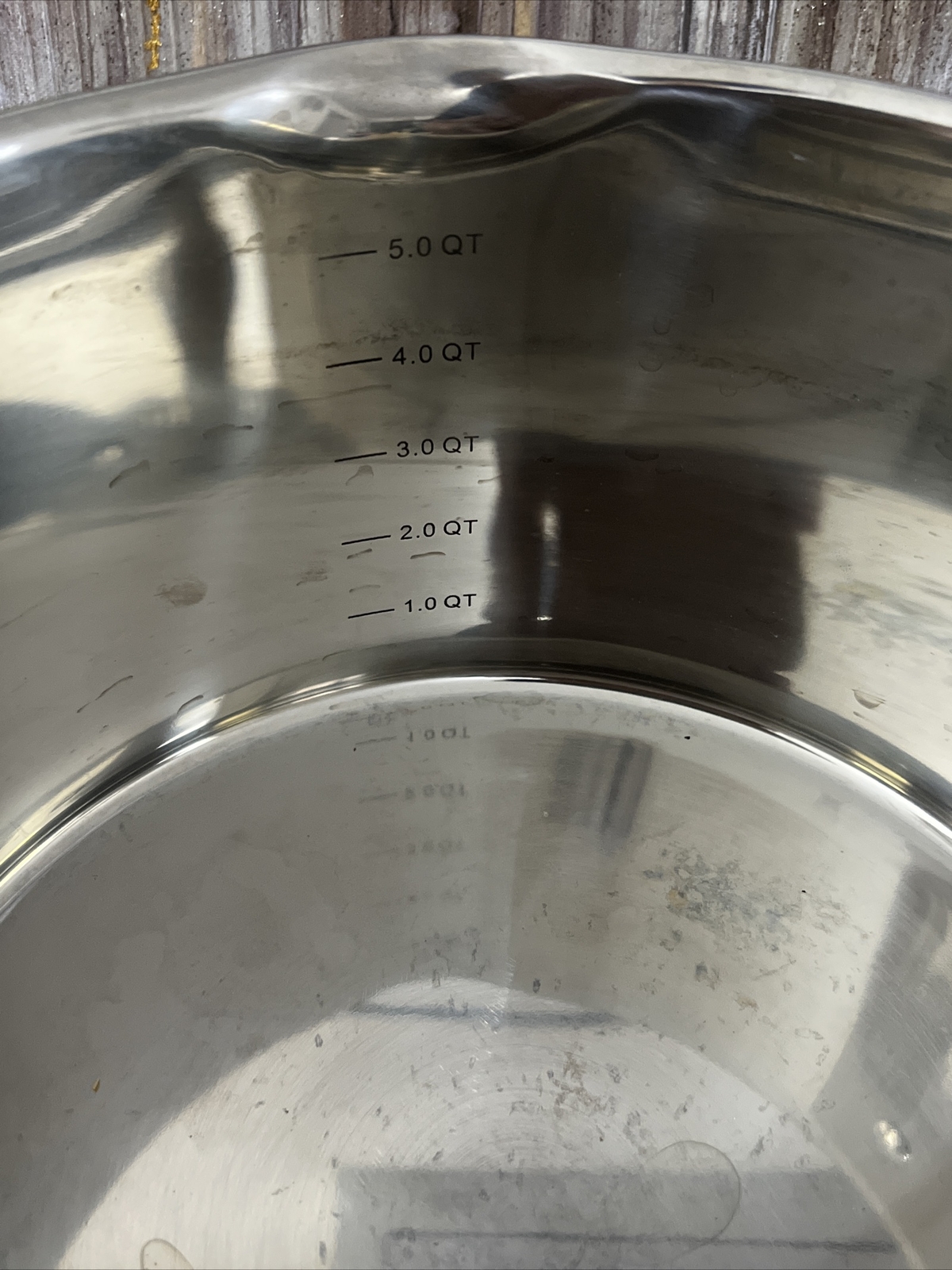 David Burke Gourmet Pro Heavy Gauge Stainless 6.3 Qt. /6L Stockpot /Lid Strainer